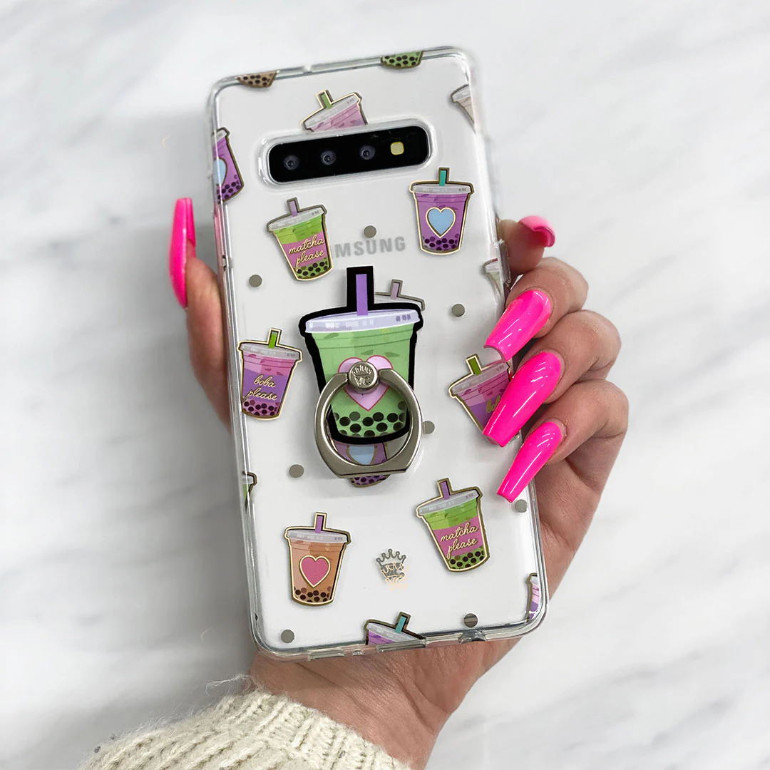 Matcha Samsung Galaxy Case Clear - Image 20