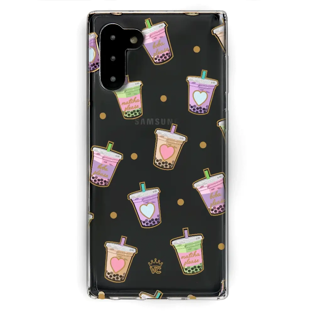 Matcha Samsung Galaxy Case Clear - Image 25