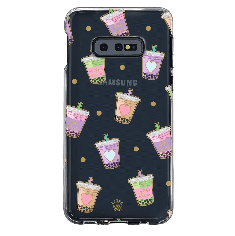 Matcha Samsung Galaxy Case Clear - Image 39