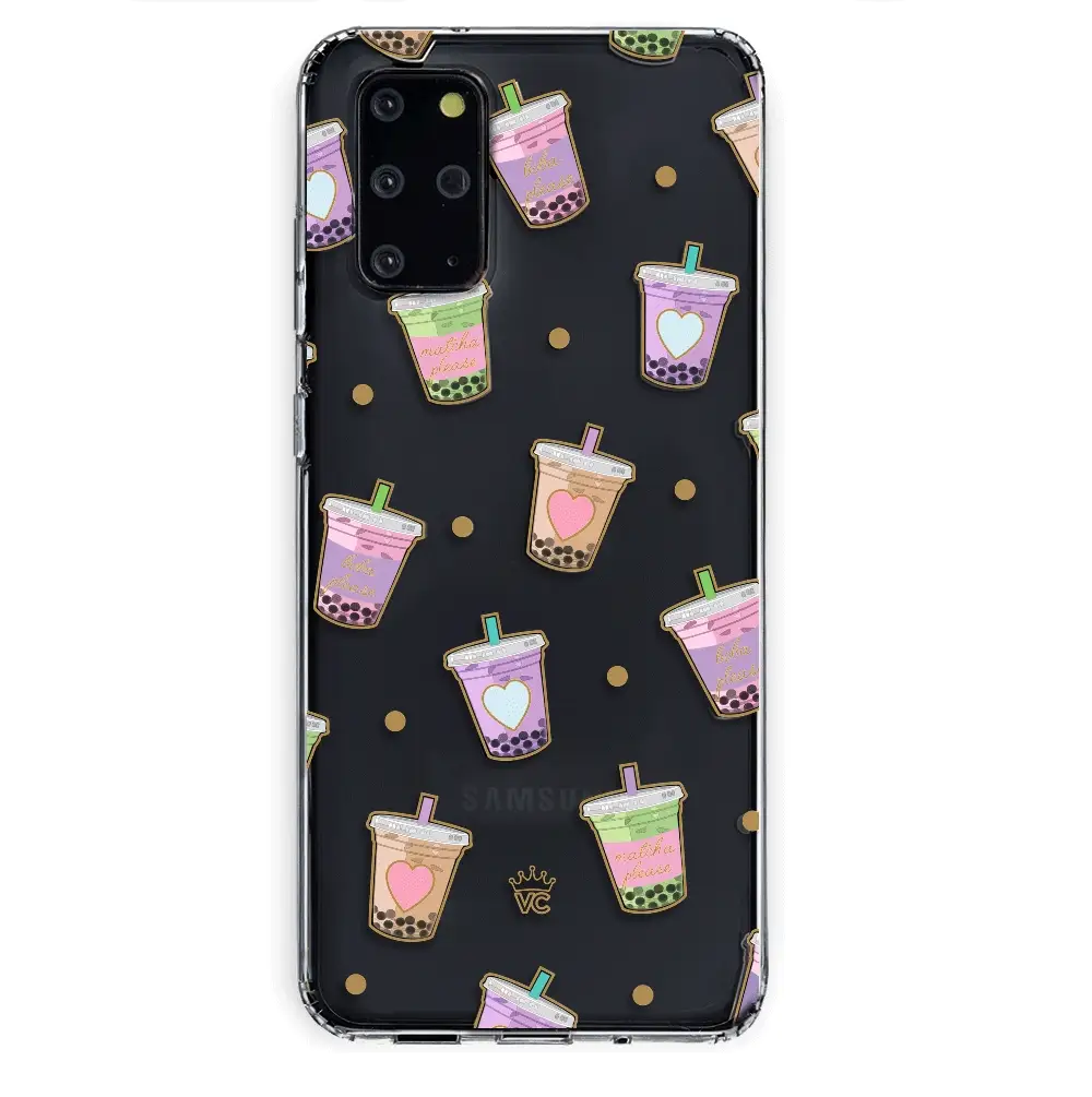 Matcha Samsung Galaxy Case Clear - Image 40