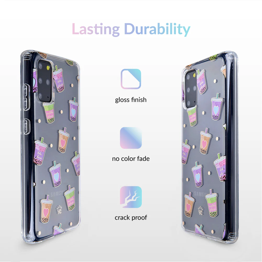 Matcha Samsung Galaxy Case Clear - Image 43