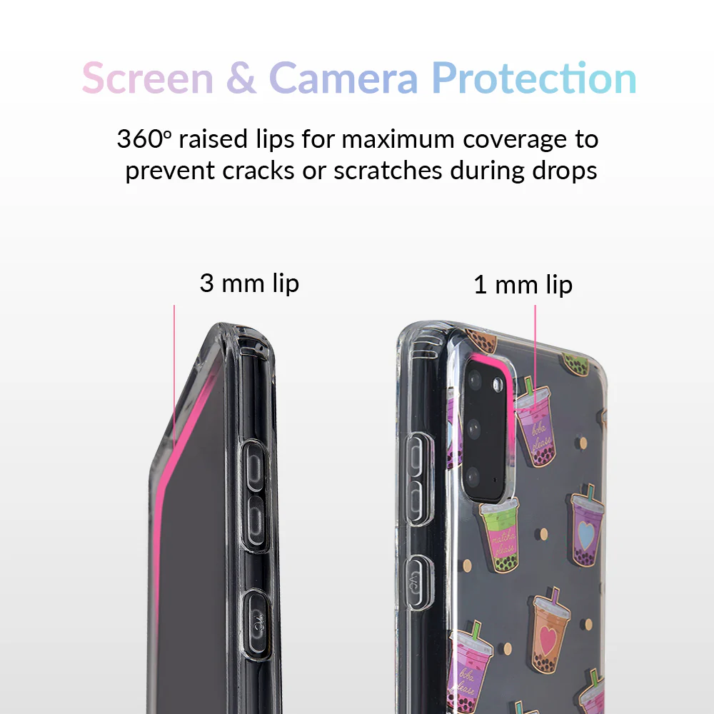 Matcha Samsung Galaxy Case Clear - Image 46