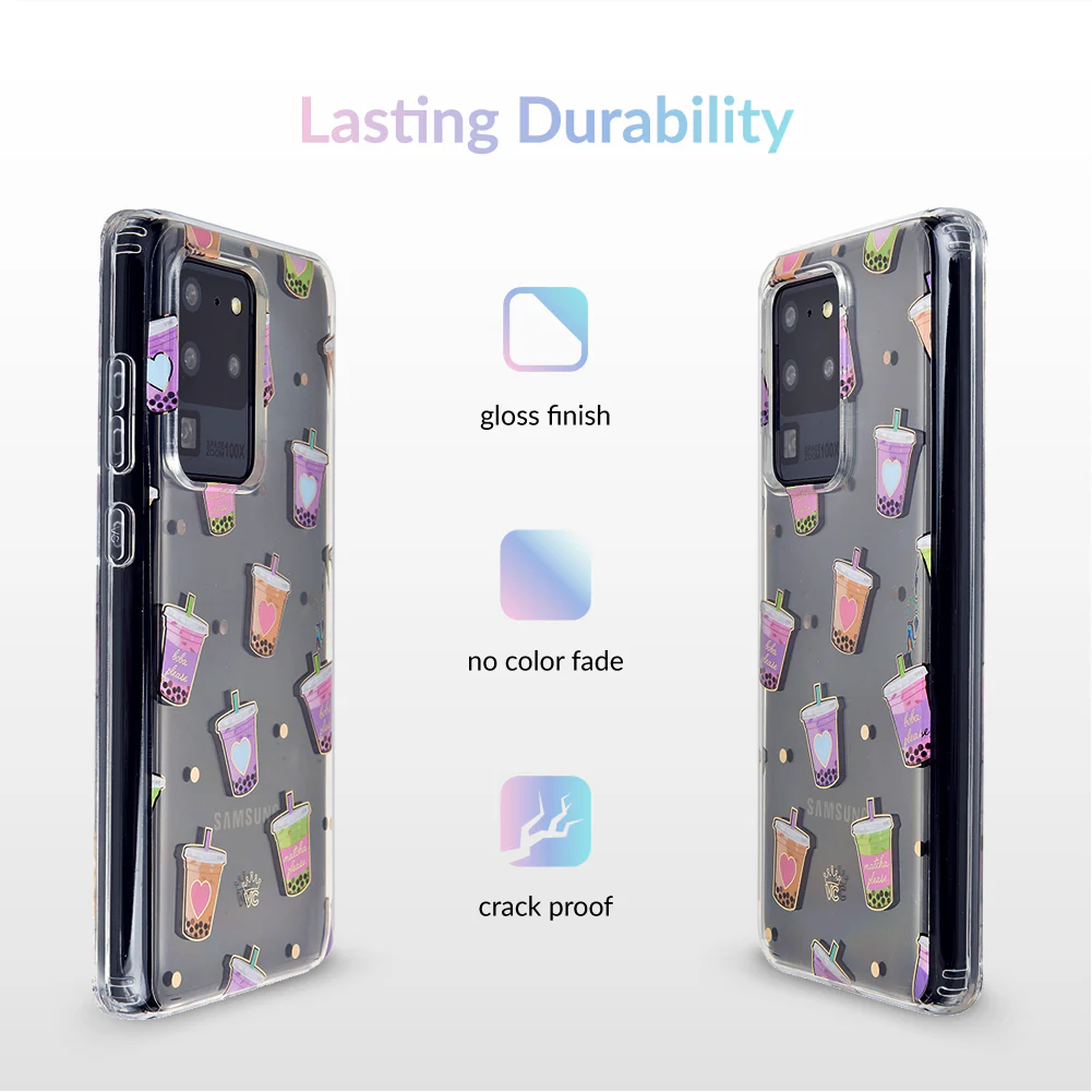 Matcha Samsung Galaxy Case Clear - Image 51