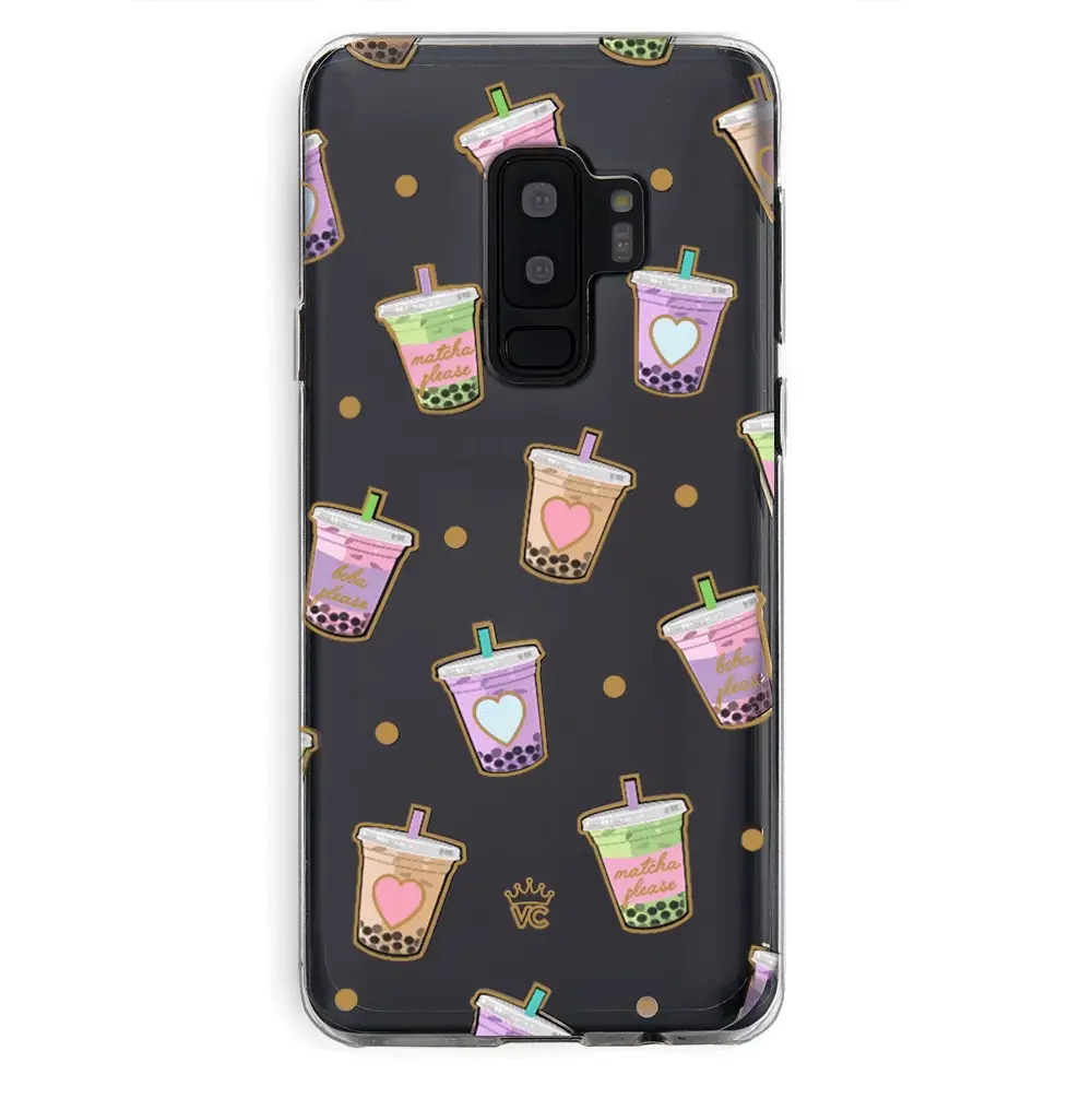 Matcha Samsung Galaxy Case Clear - Image 7