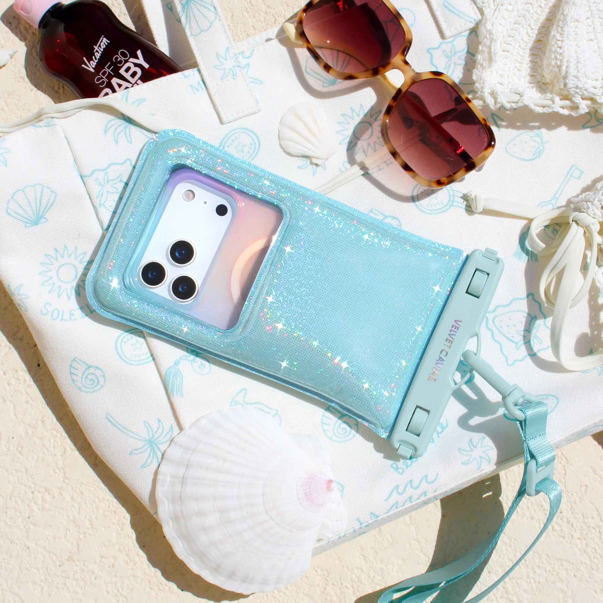 Mermaid Glitter Waterproof Floating Phone Pouch - Image 8
