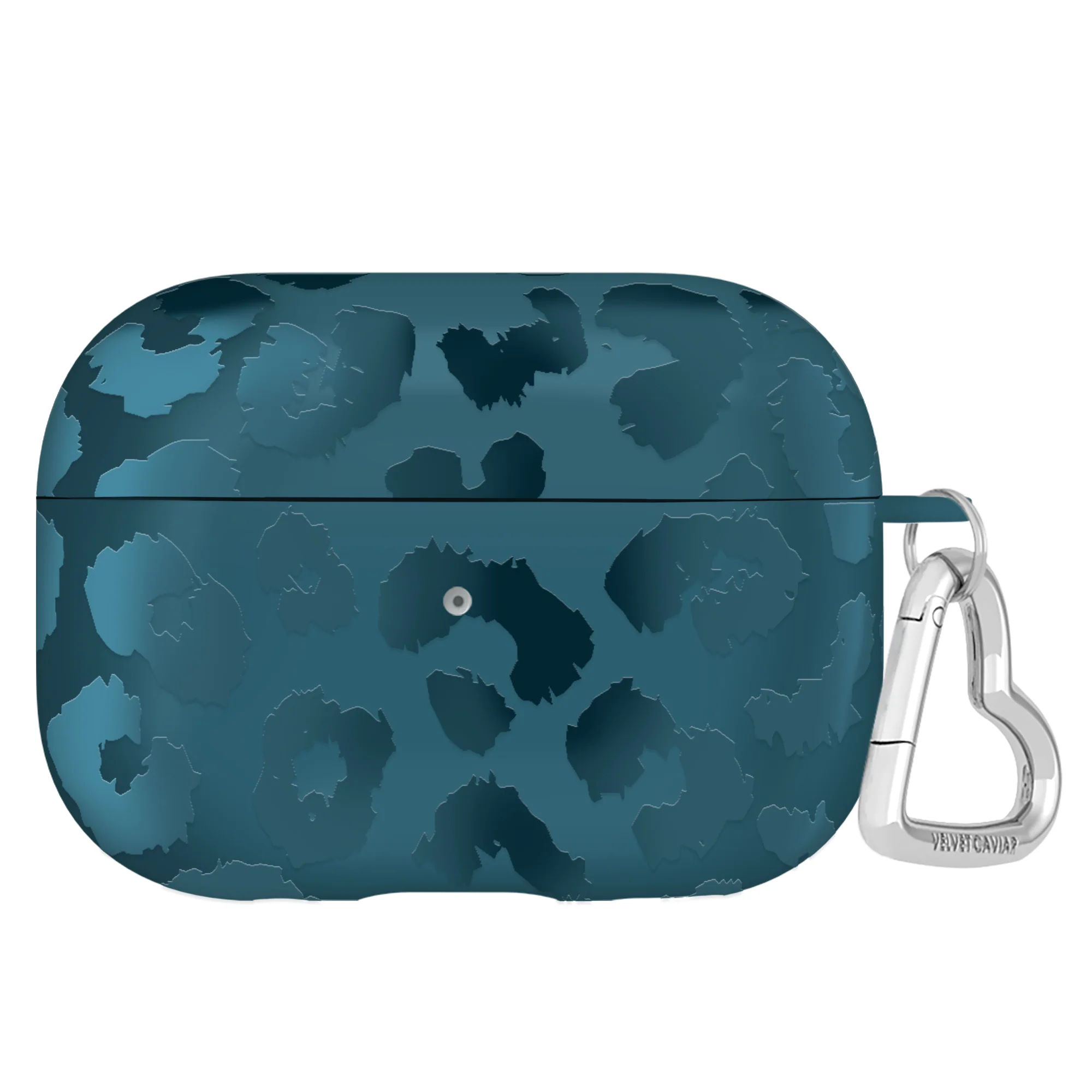 Metallic Navy Leopard AirPod Case - Image 17