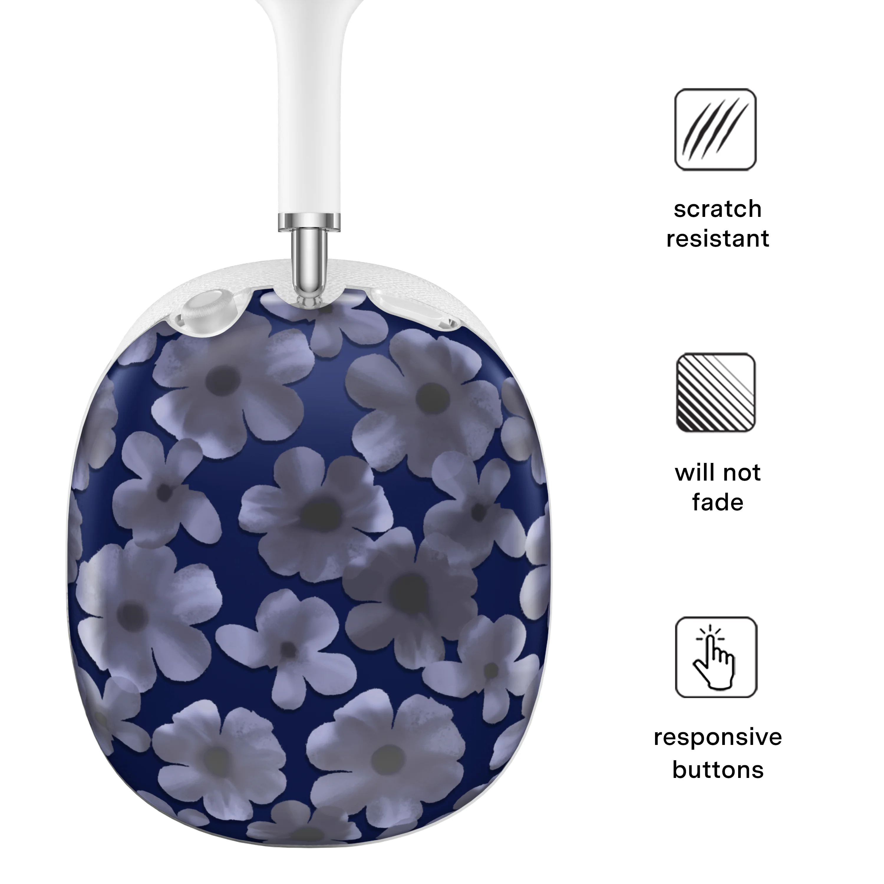 Midnight Blossom AirPod Max Case - Image 3