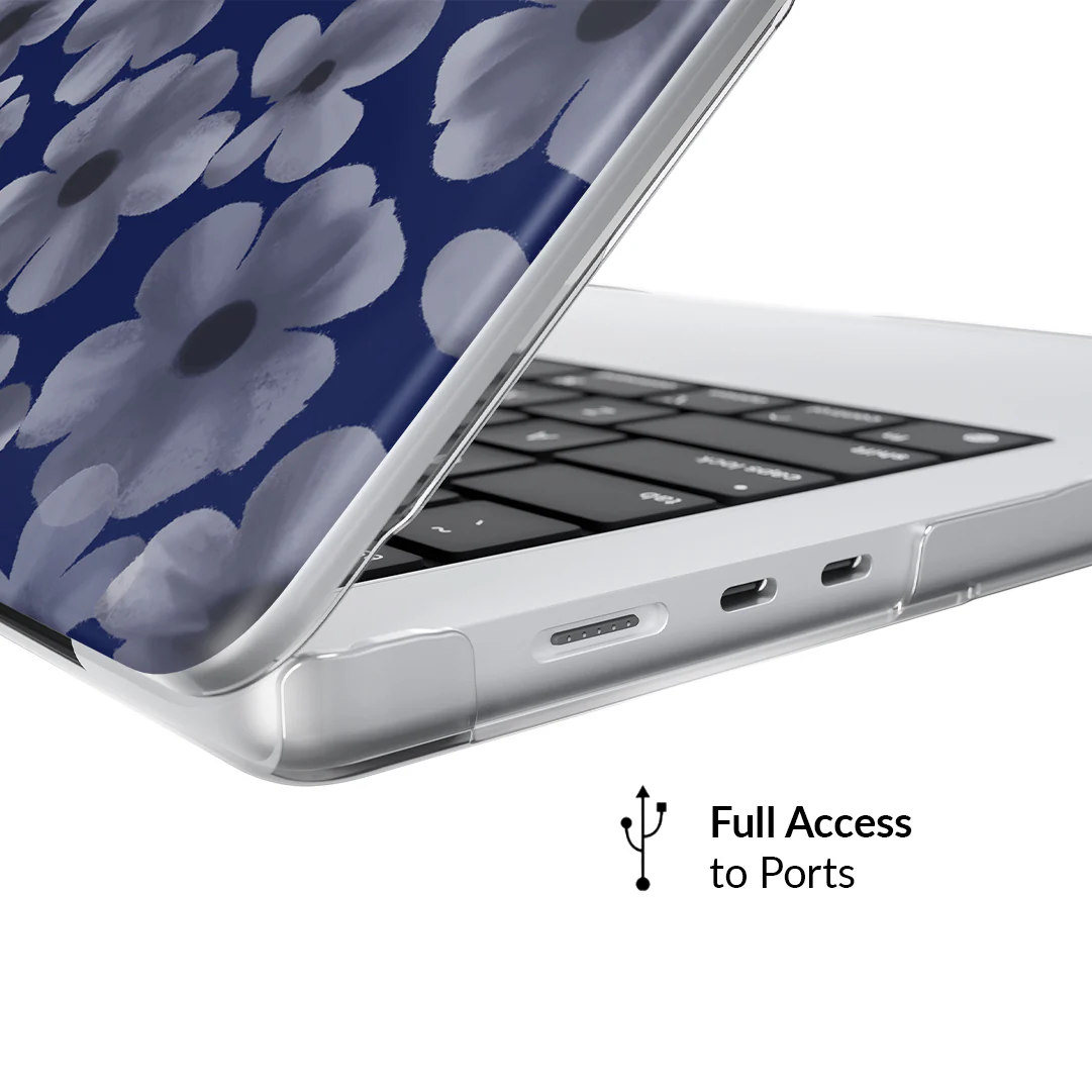 Midnight Blossom MacBook Case - Image 3
