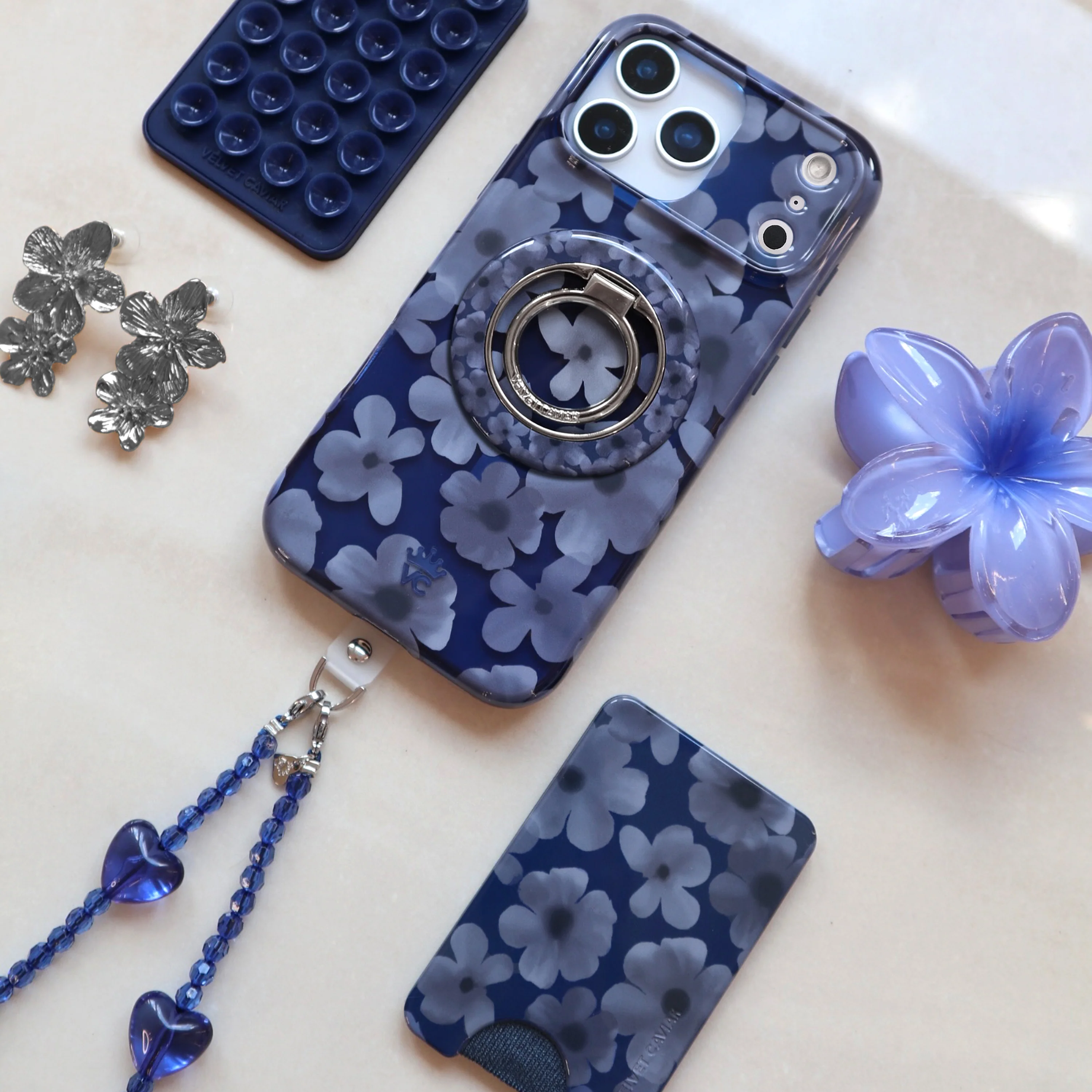 Midnight Blossom MagSafe Grip Ring - Image 6