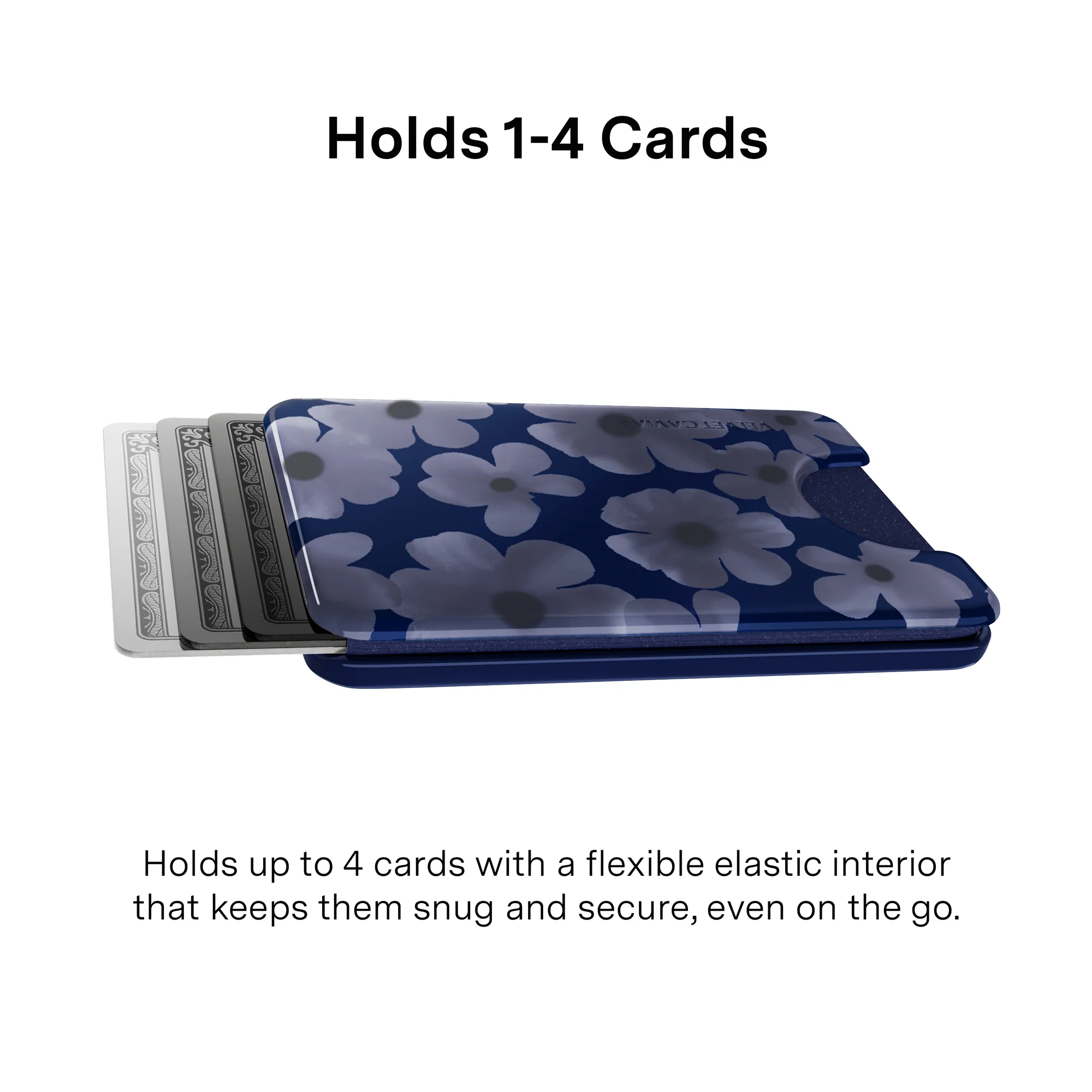 Midnight Blossom MagSafe Wallet - Image 3