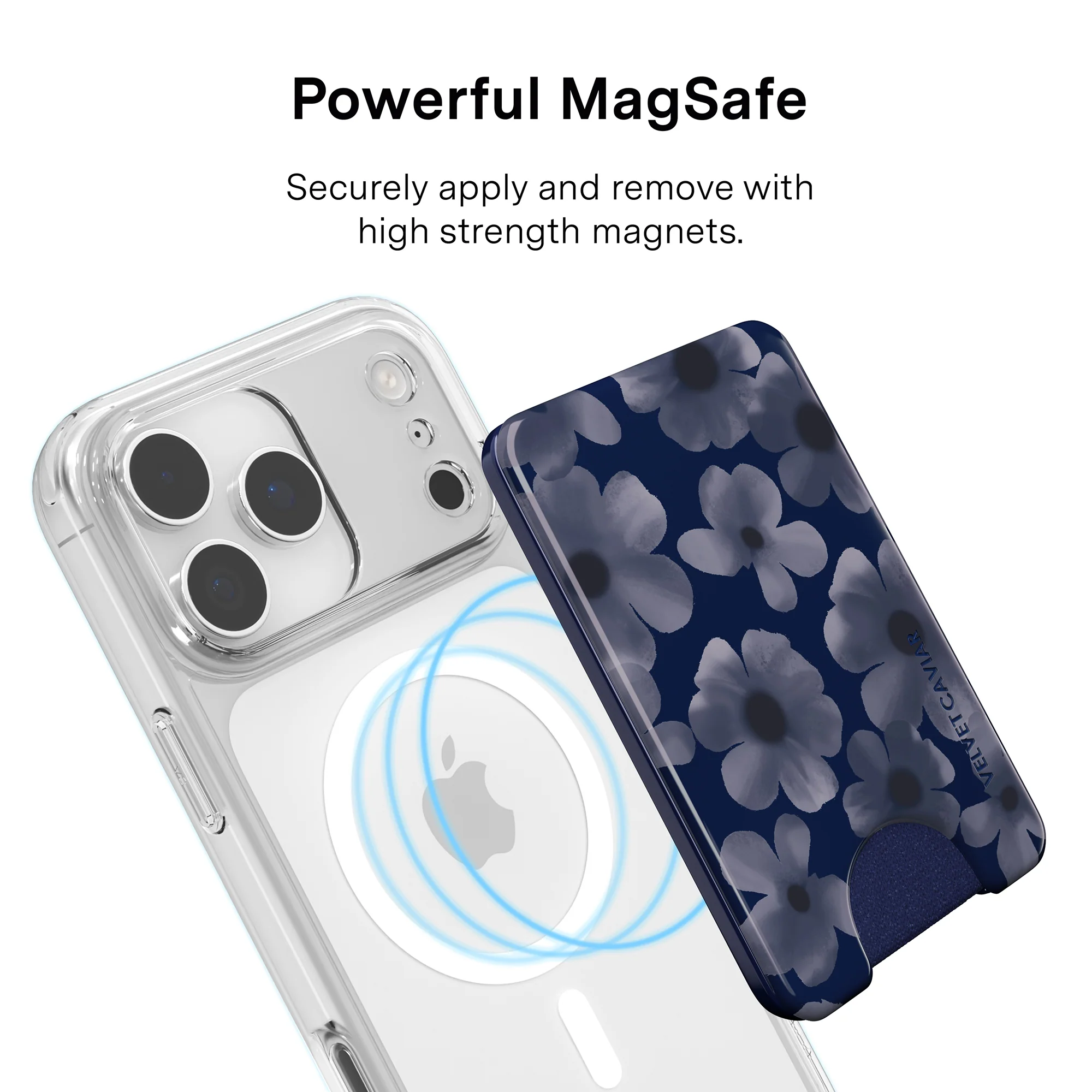 Midnight Blossom MagSafe Wallet - Image 4