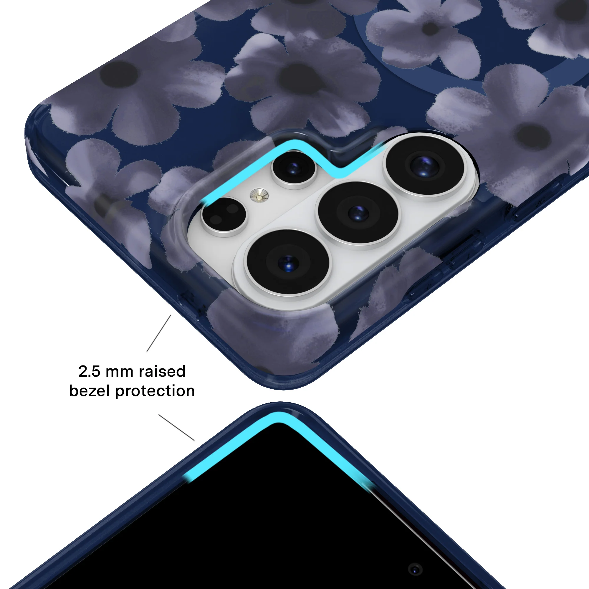 Midnight Blossom Samsung Case - Image 68