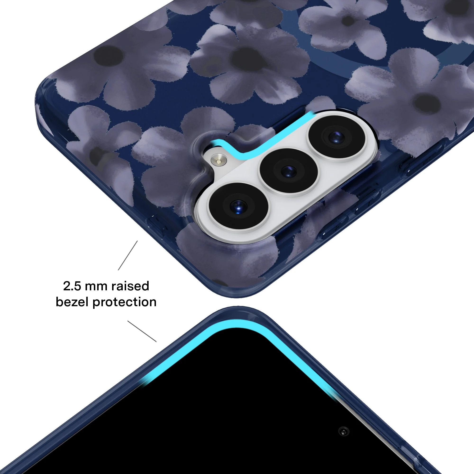 Midnight Blossom Samsung Case - Image 73