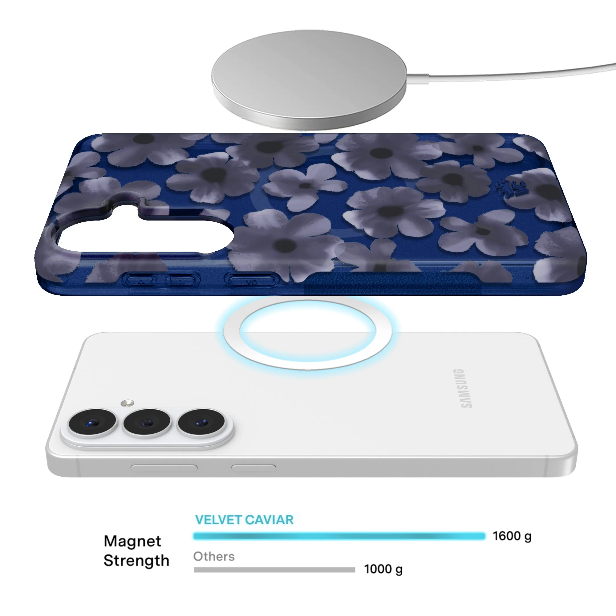 Midnight Blossom Samsung Case - Image 74