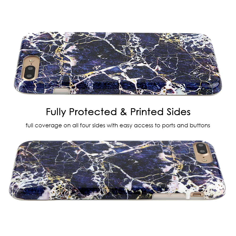 Midnight Gold Marble iPhone Case - Image 15