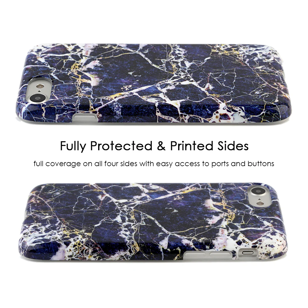 Midnight Gold Marble iPhone Case - Image 20