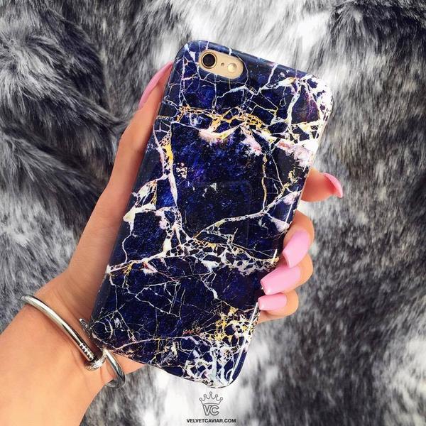 Midnight Gold Marble iPhone Case - Image 33