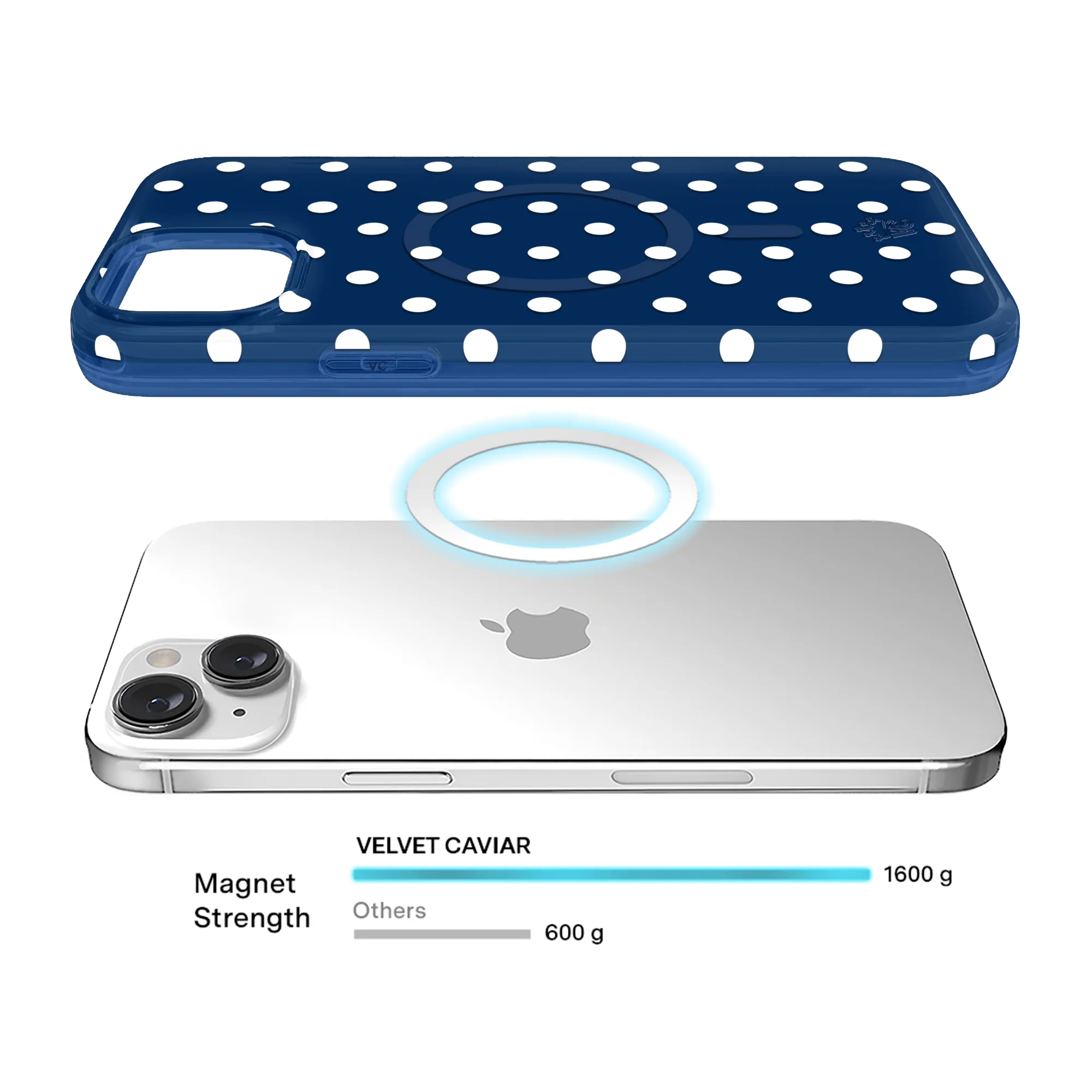 Midnight Polka Dot iPhone Case - Image 19