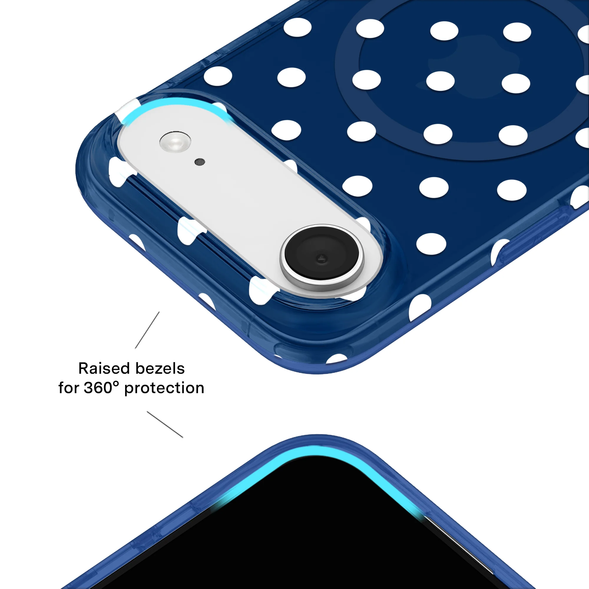 Midnight Polka Dot iPhone Case - Image 63