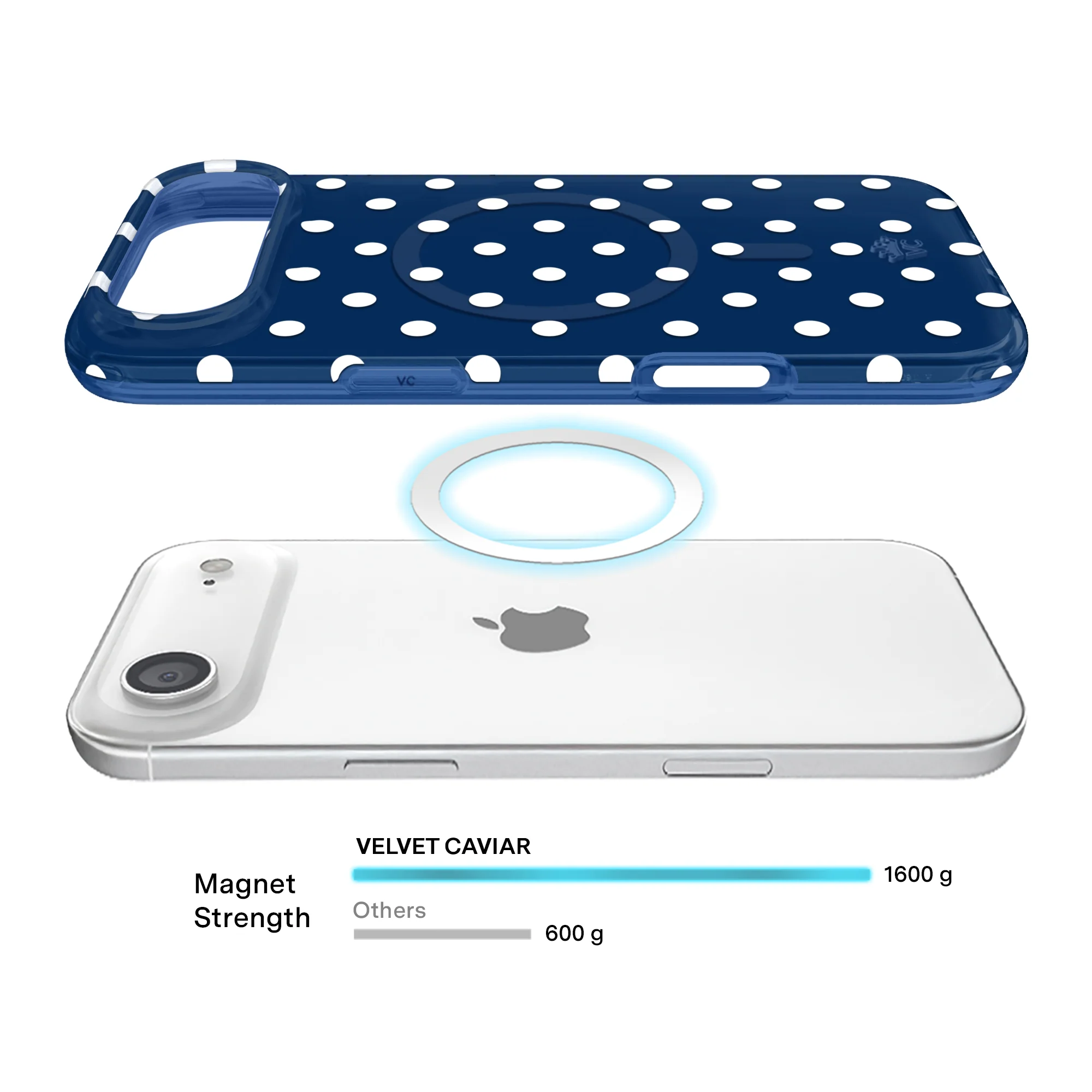 Midnight Polka Dot iPhone Case - Image 64