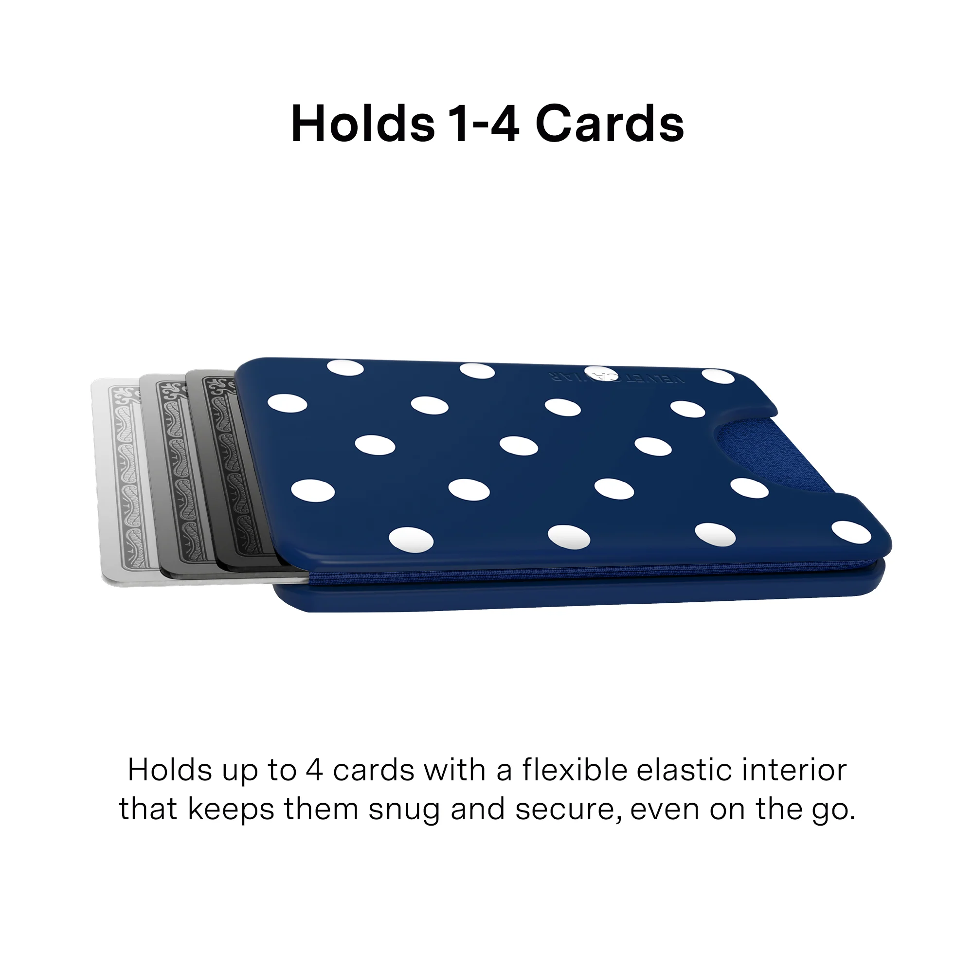 Midnight Polka Dot MagSafe Wallet - Image 3