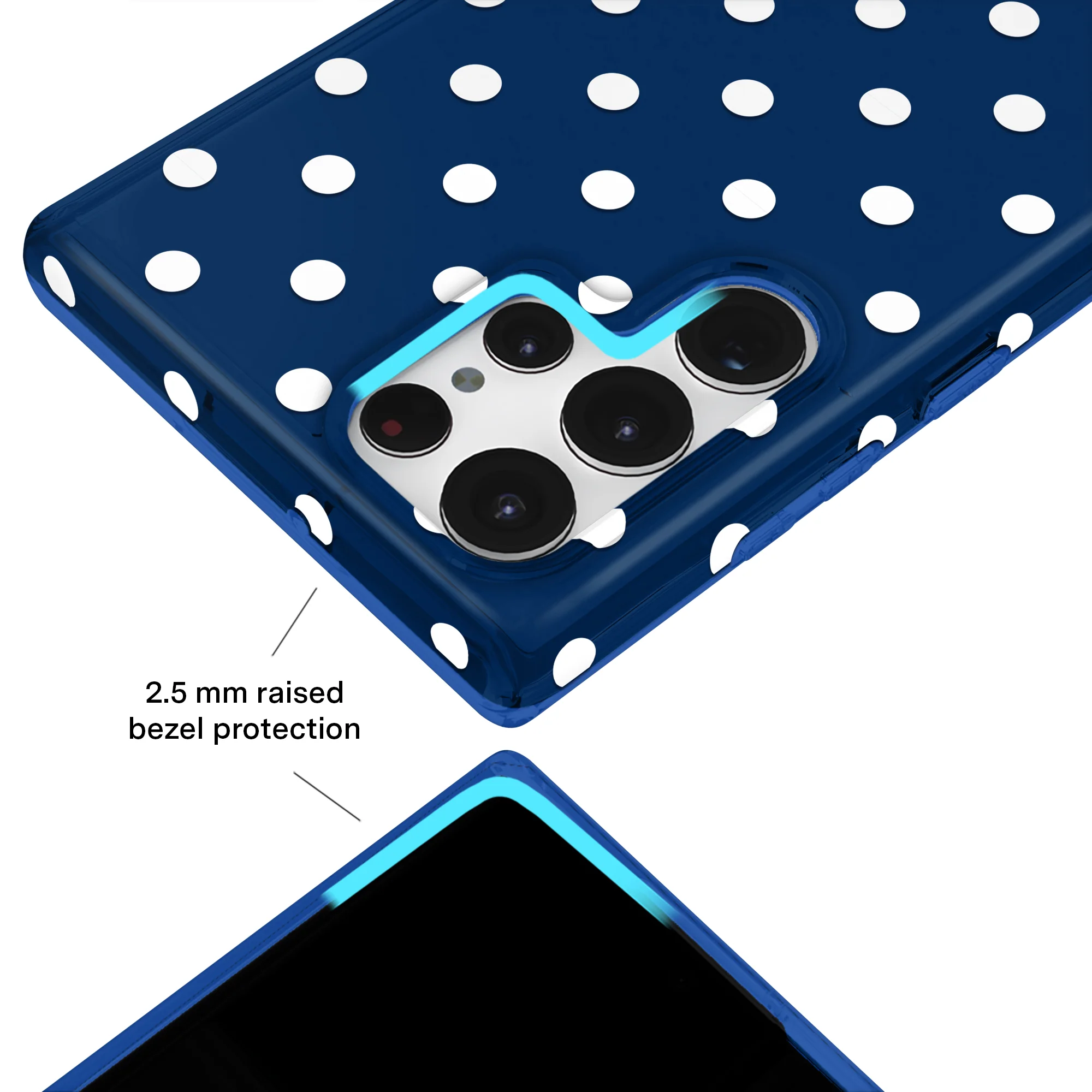 Midnight Polka Dot Samsung Case - Image 13