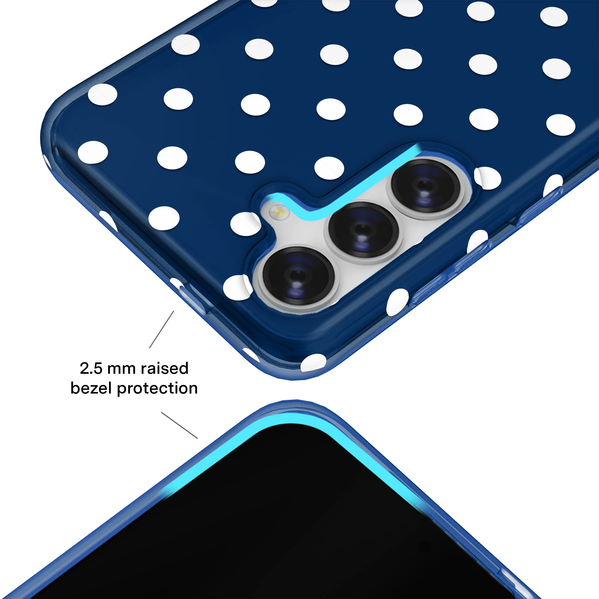 Midnight Polka Dot Samsung Case - Image 18