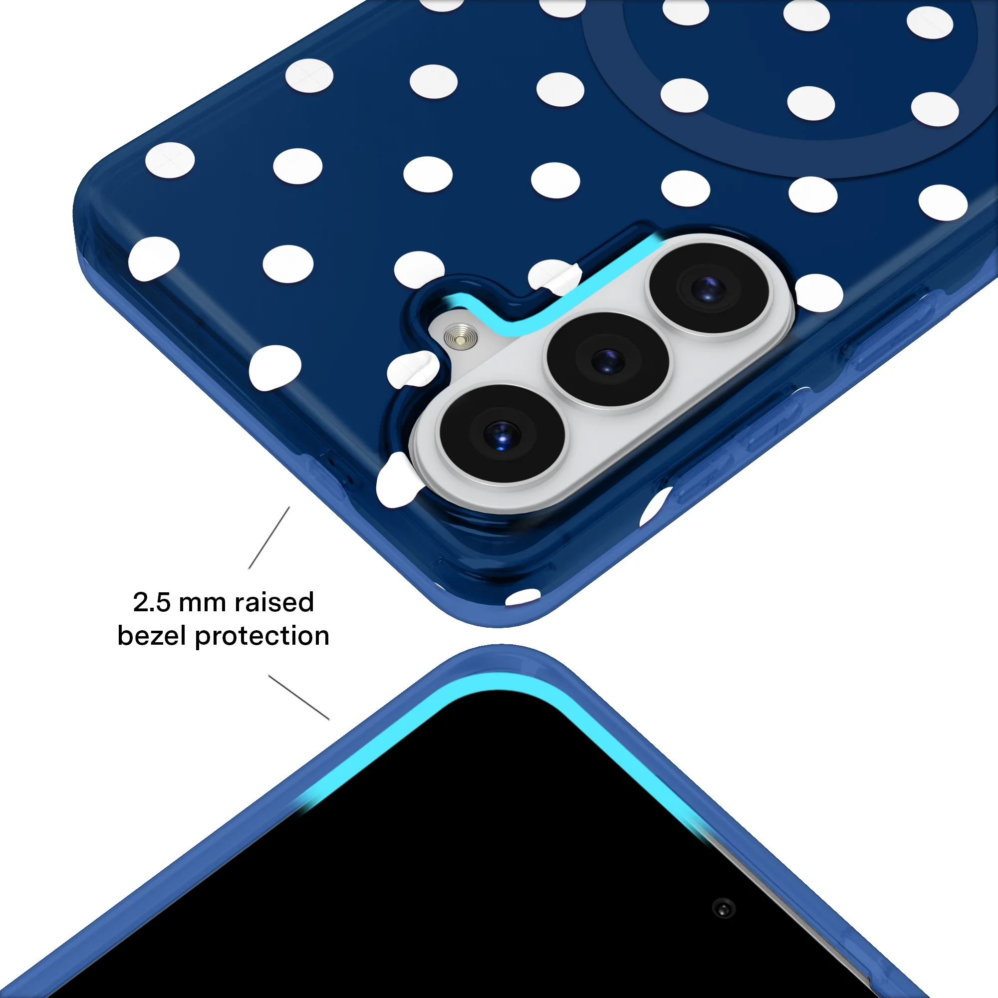 Midnight Polka Dot Samsung Case - Image 48
