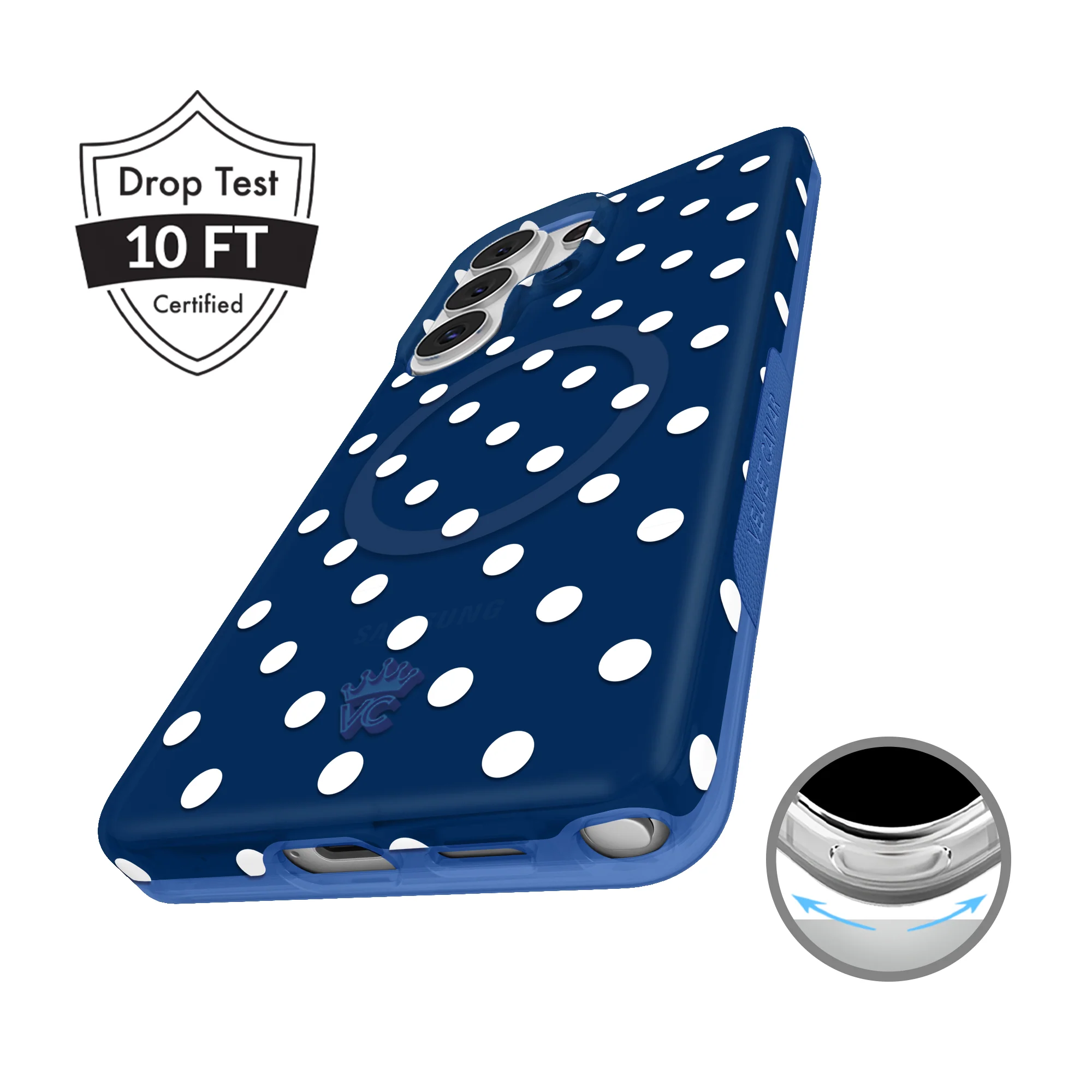 Midnight Polka Dot Samsung Case - Image 57