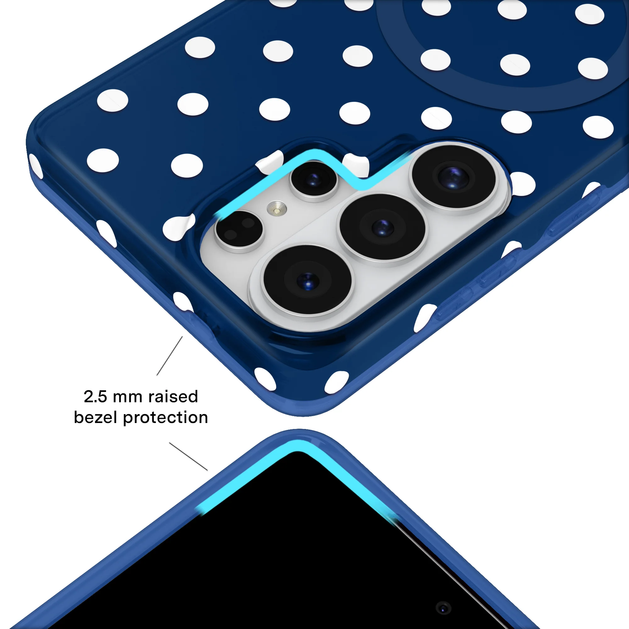 Midnight Polka Dot Samsung Case - Image 58