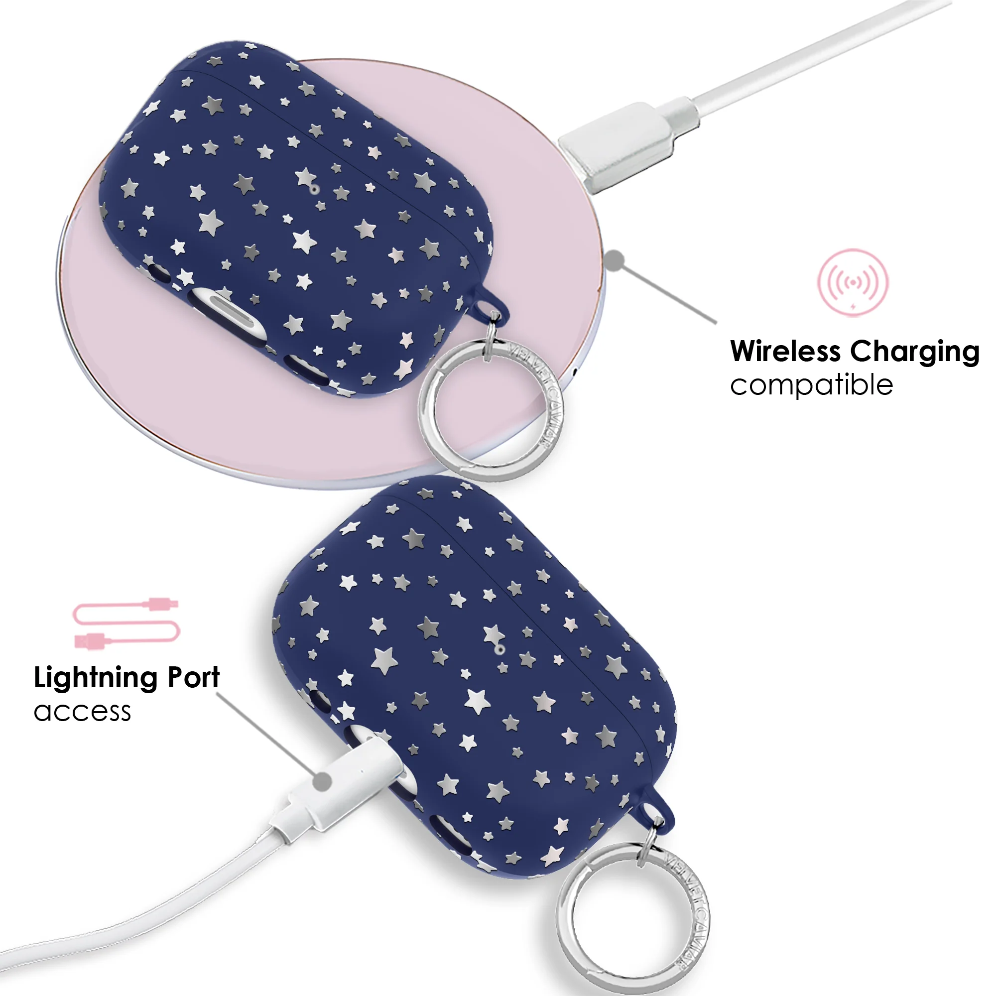Midnight Stars AirPod Case - Image 24