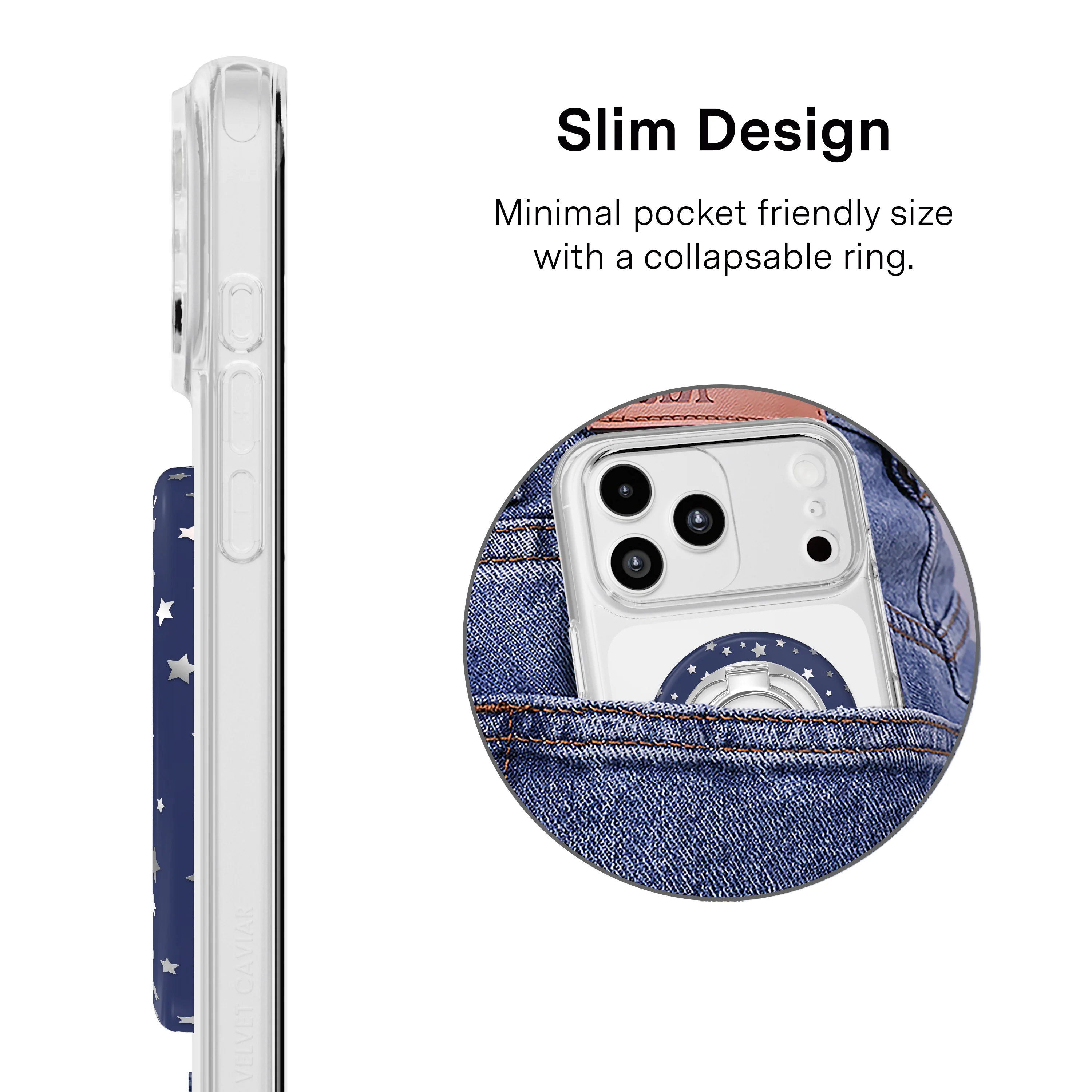 Midnight Stars MagSafe Grip Ring - Image 4