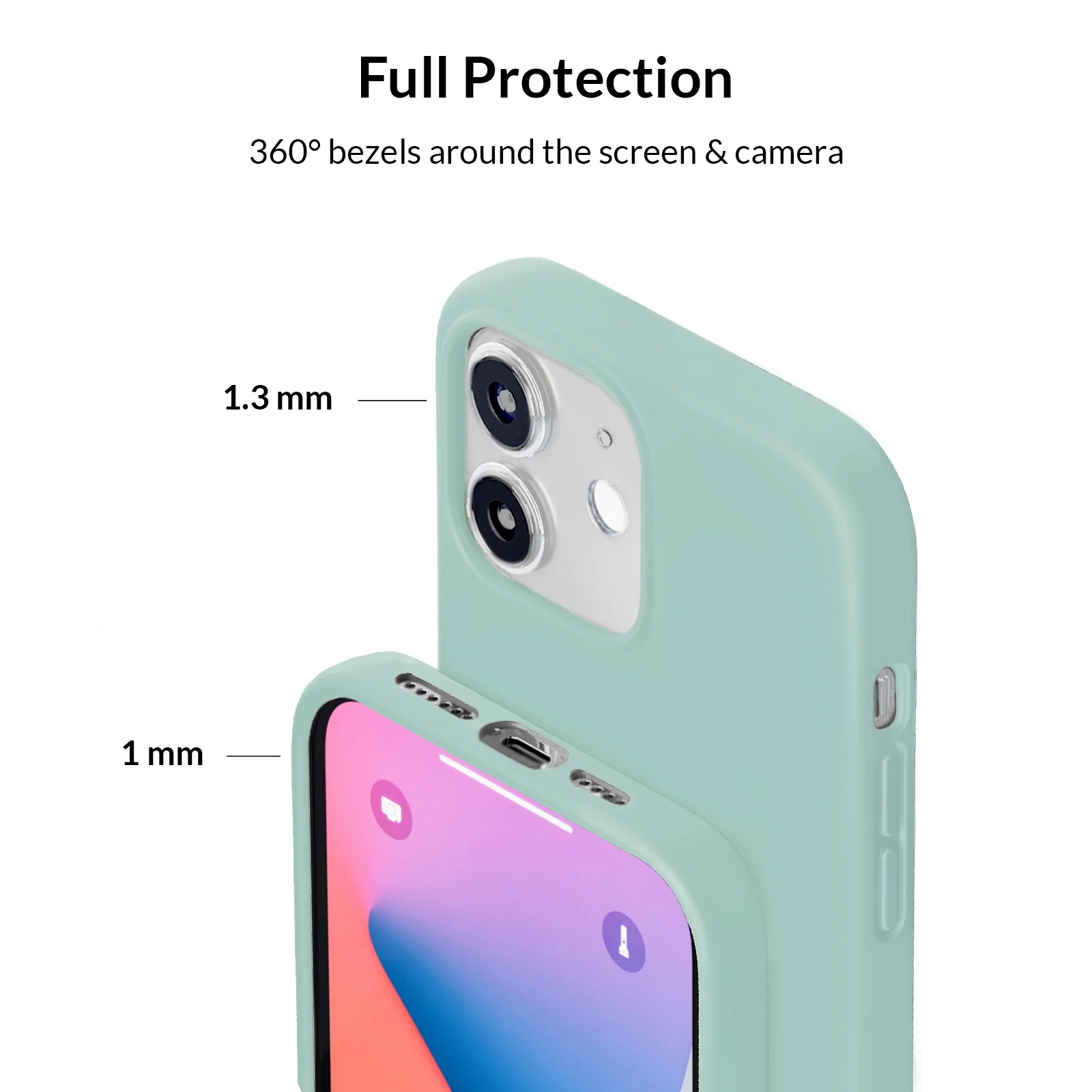 Mint Silicone iPhone Case - Image 18