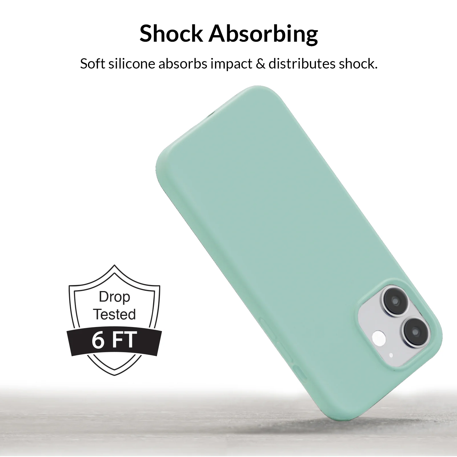 Mint Silicone iPhone Case - Image 20