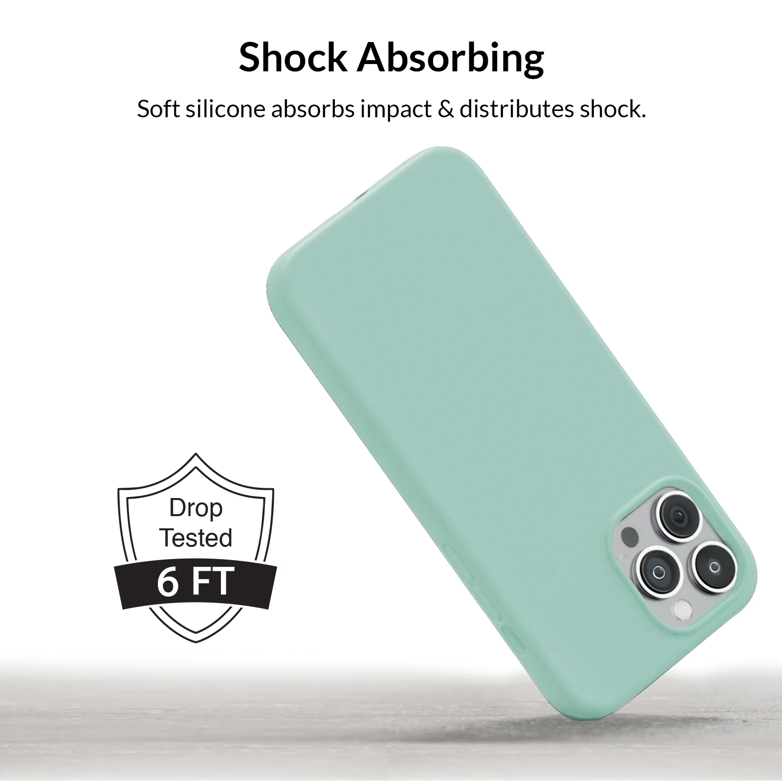 Mint Silicone iPhone Case - Image 55