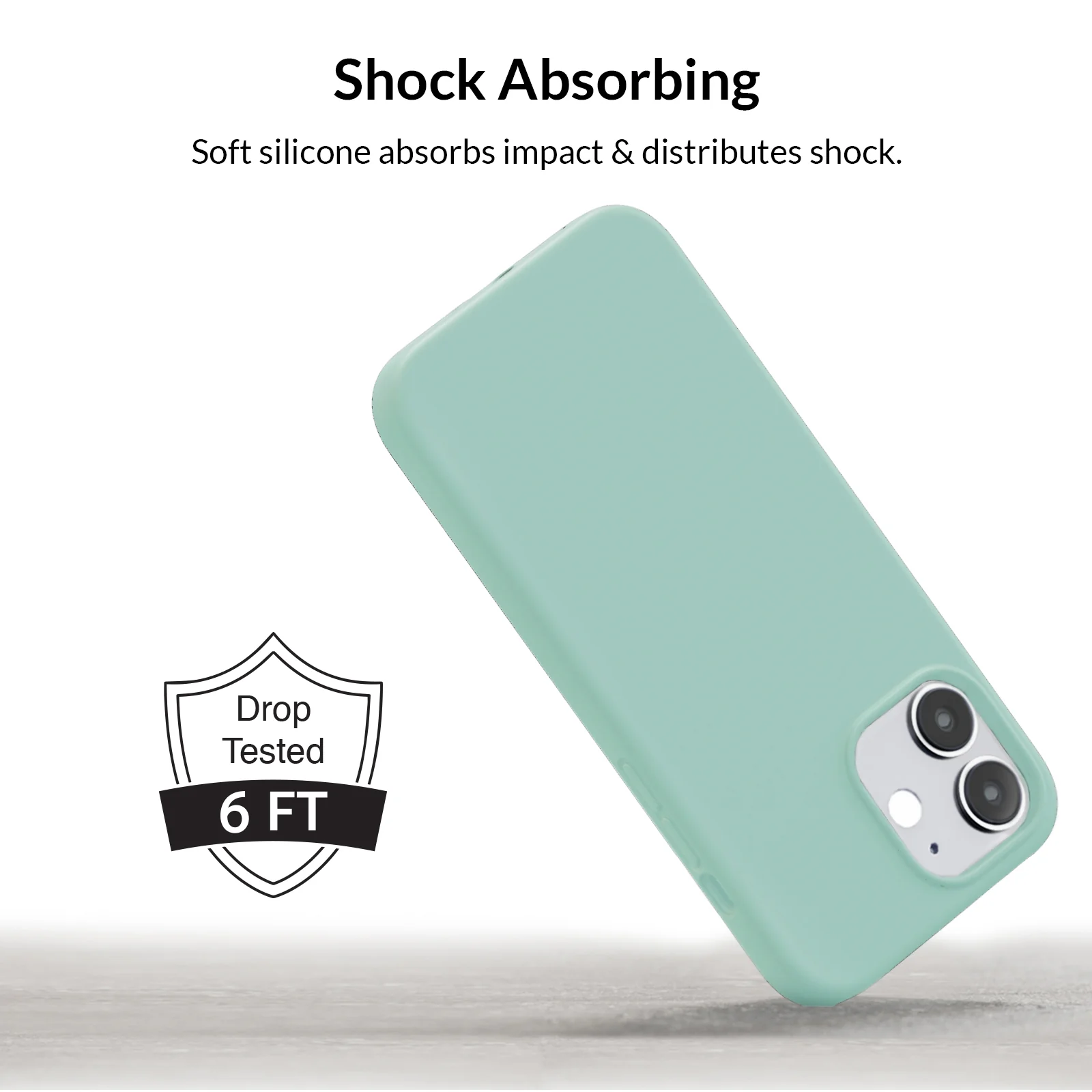 Mint Silicone iPhone Case - Image 61