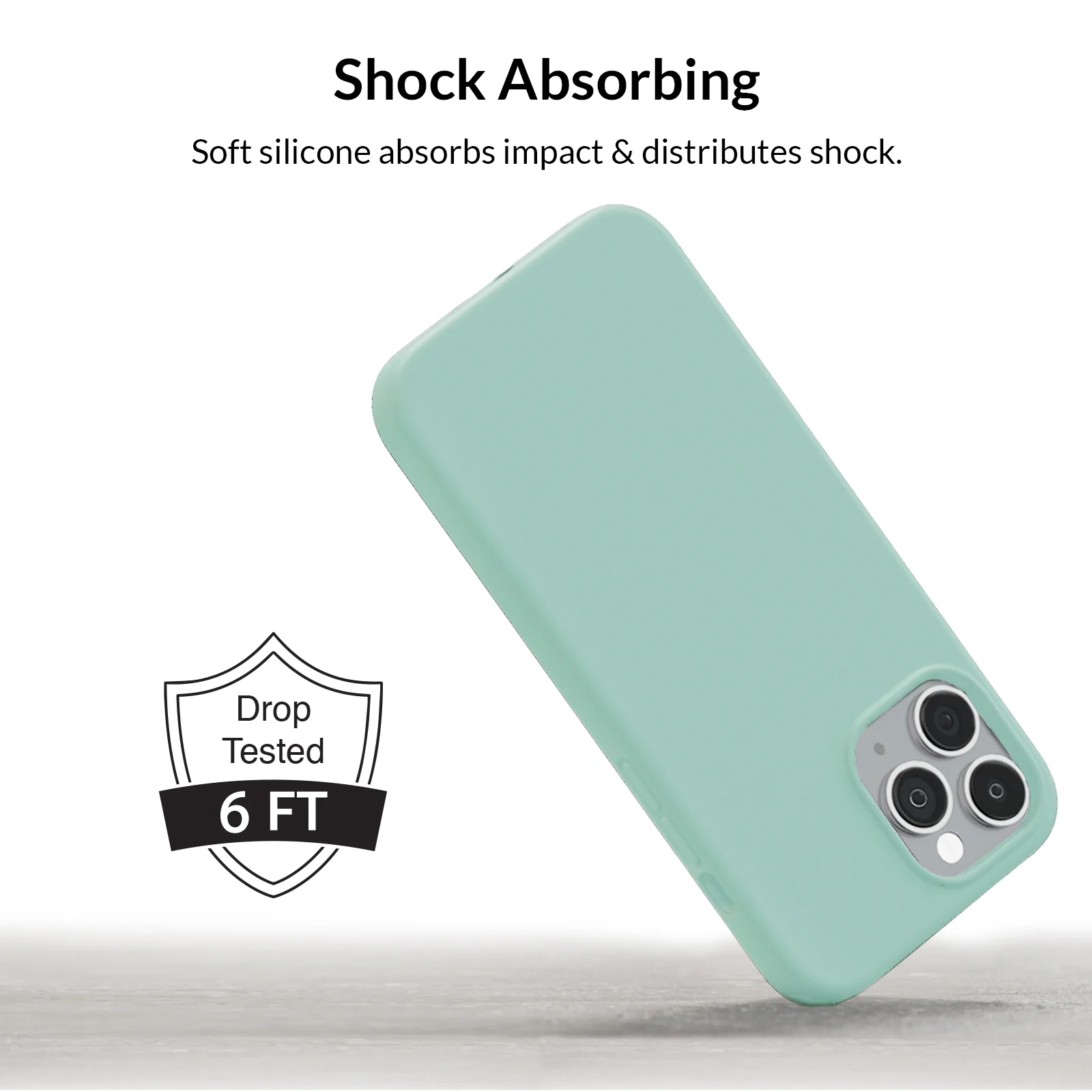 Mint Silicone iPhone Case - Image 67