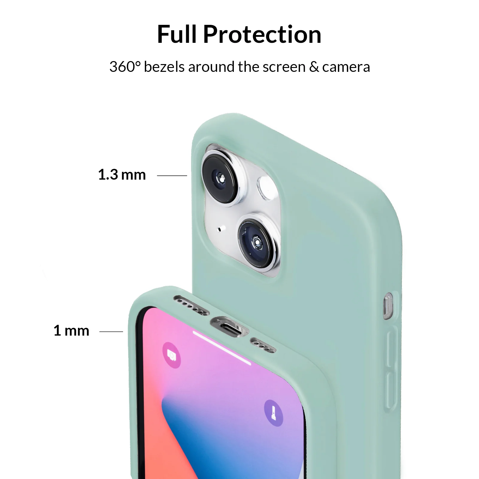 Mint Silicone iPhone Case - Image 78