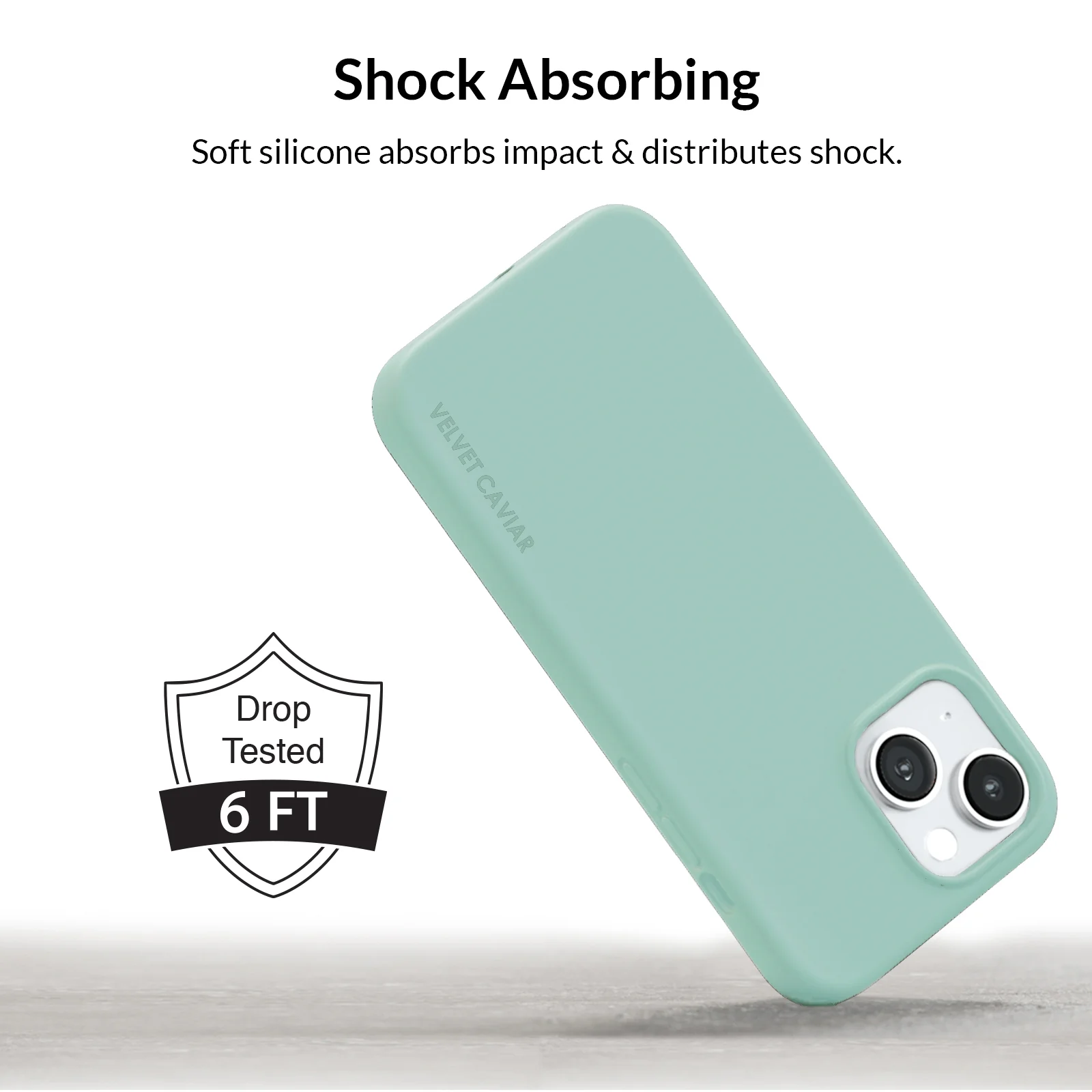 Mint Silicone iPhone Case - Image 80