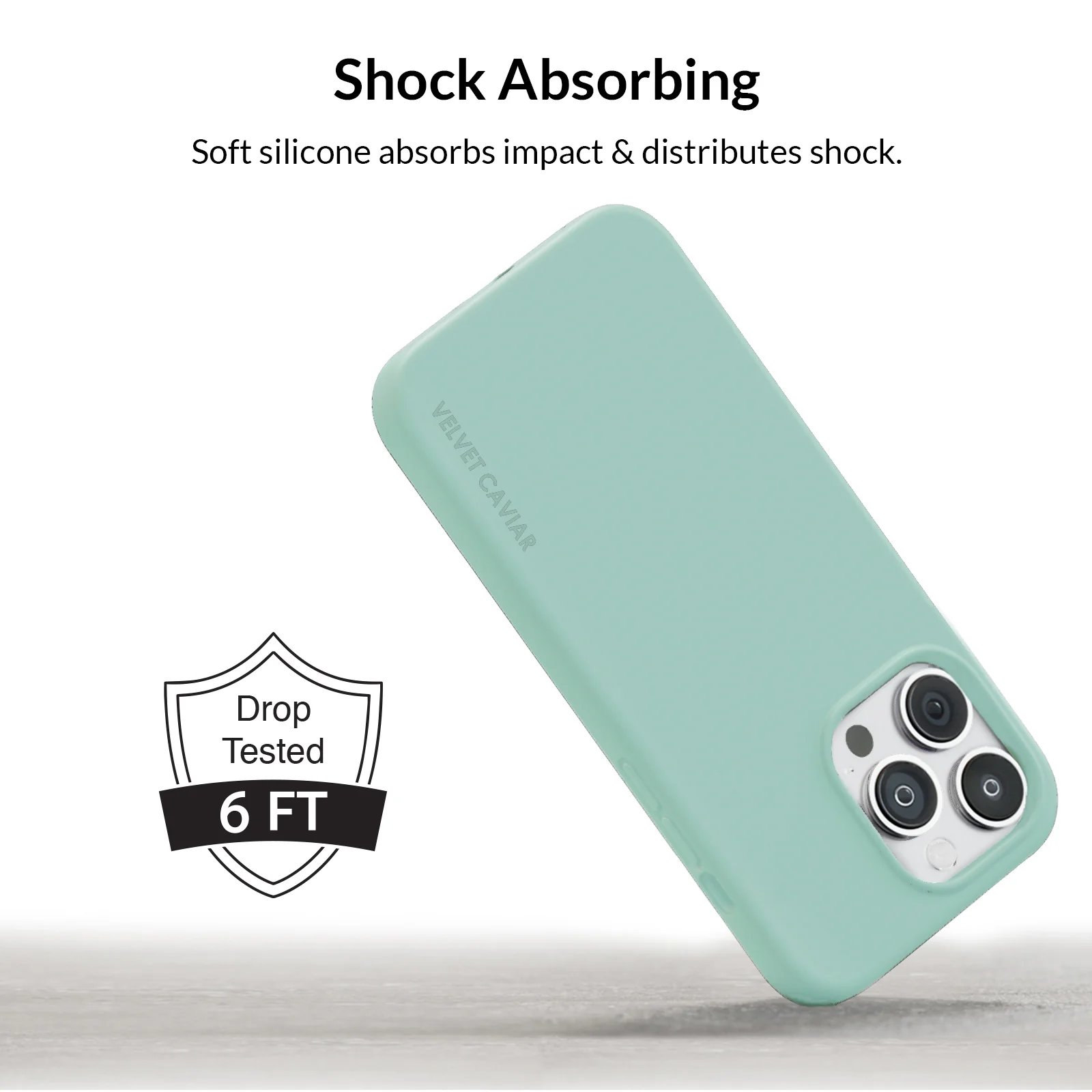 Mint Silicone iPhone Case - Image 94