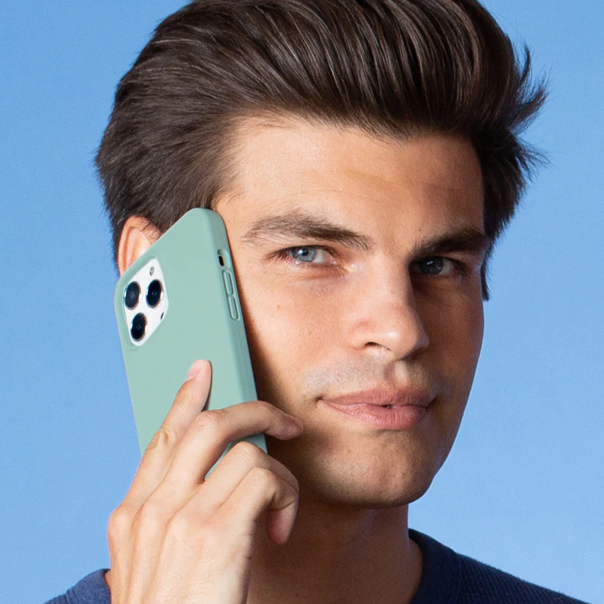 Mint Silicone iPhone Case - Image 97