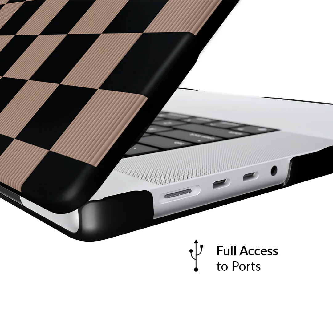 Mocha Vibe Check MacBook Case - Image 33
