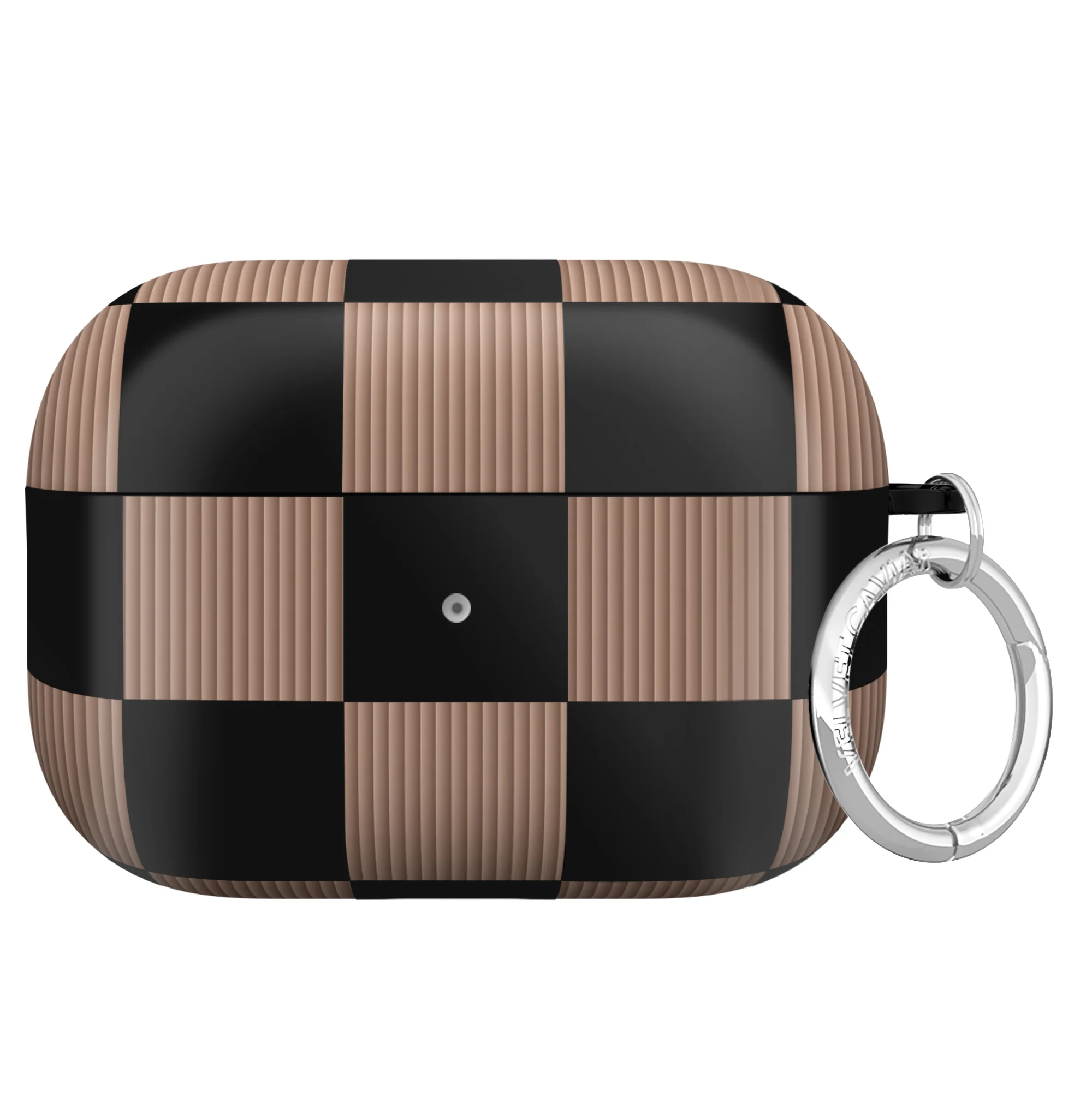 Mocha Vibe Checkered AirPod Case - Image 21