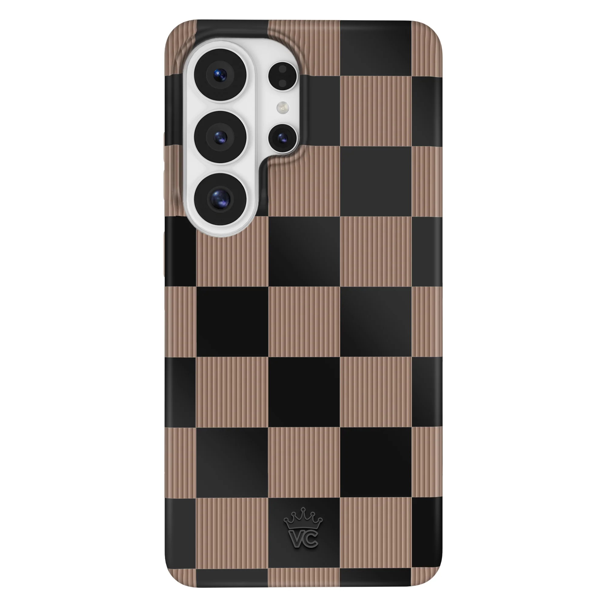 Mocha Vibe Checkered Samsung Case - Image 100