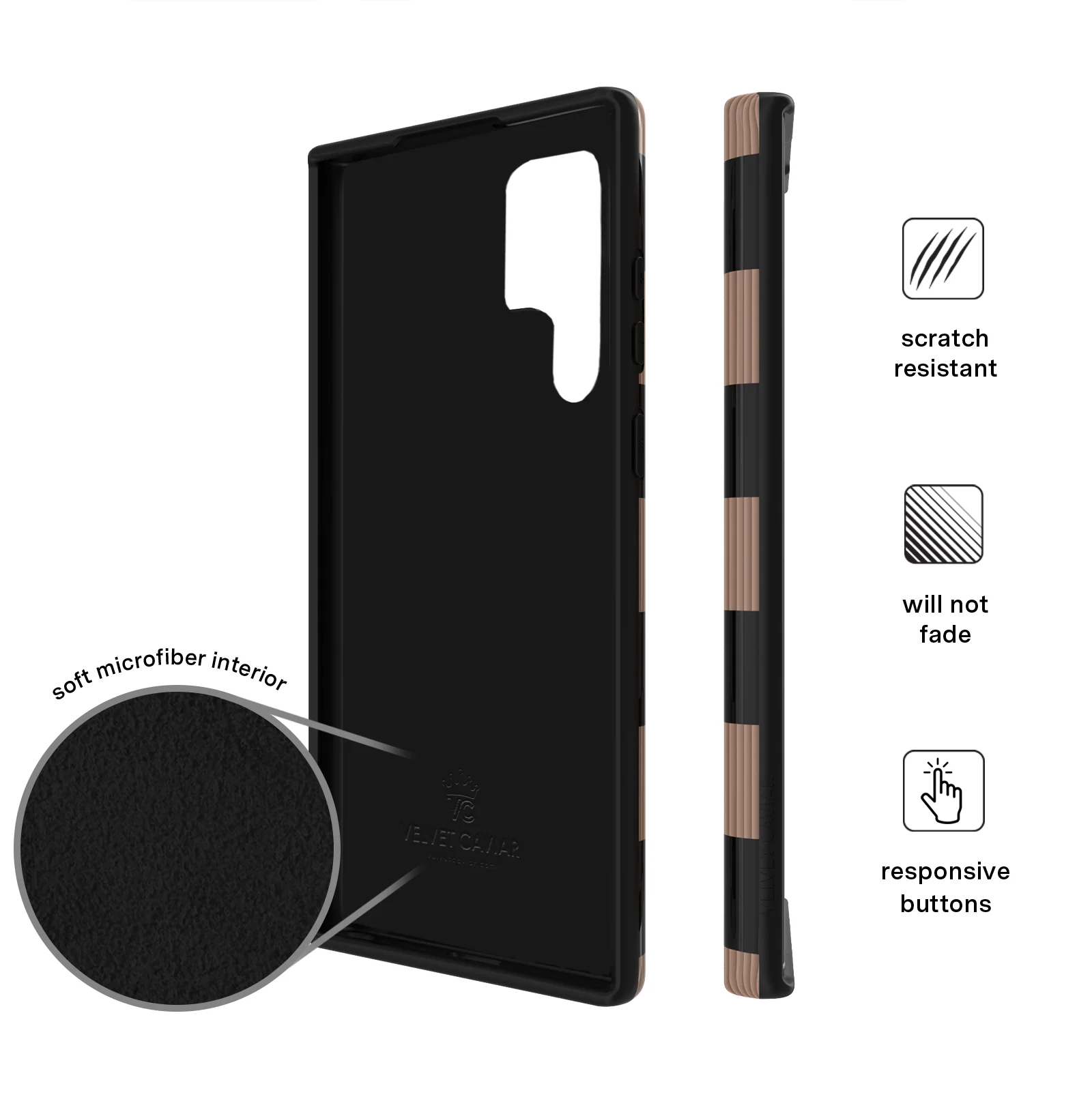 Mocha Vibe Checkered Samsung Case - Image 18