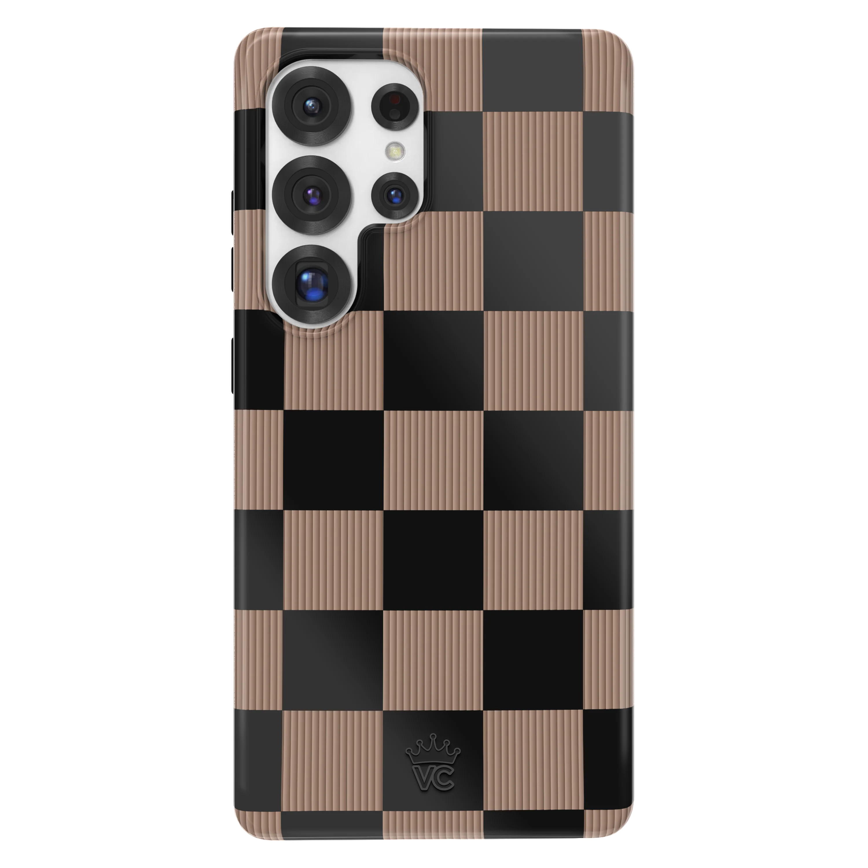 Mocha Vibe Checkered Samsung Case - Image 72