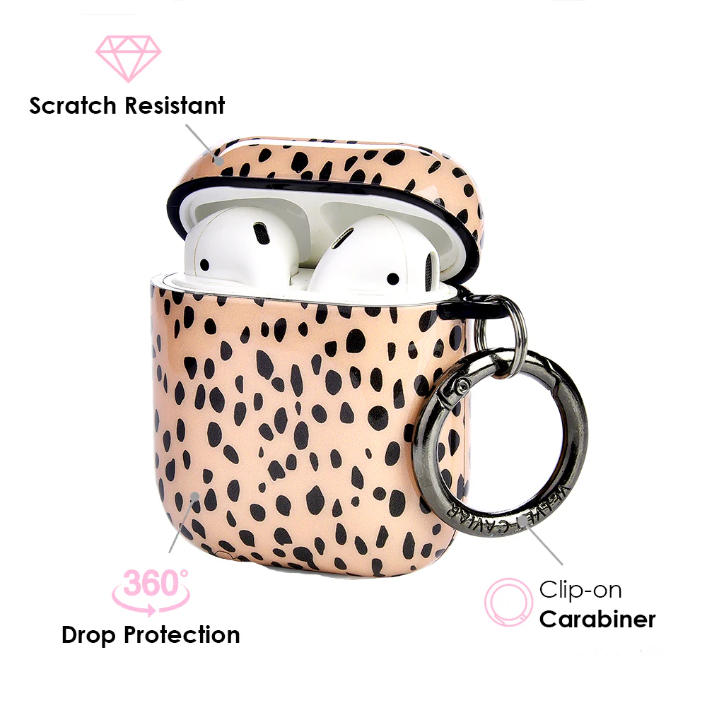 Spotted Nude Cheetah AirPods Case - Image 2