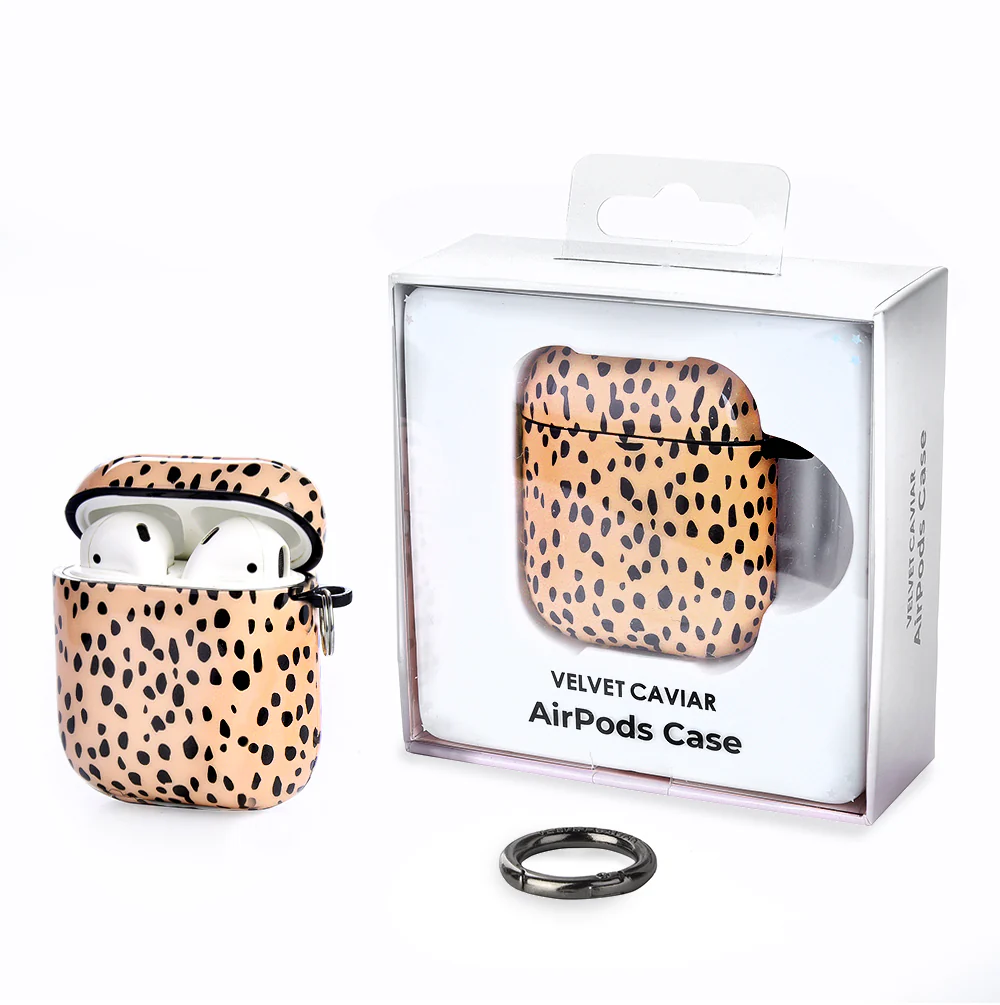 Spotted Nude Cheetah AirPods Case - Image 4