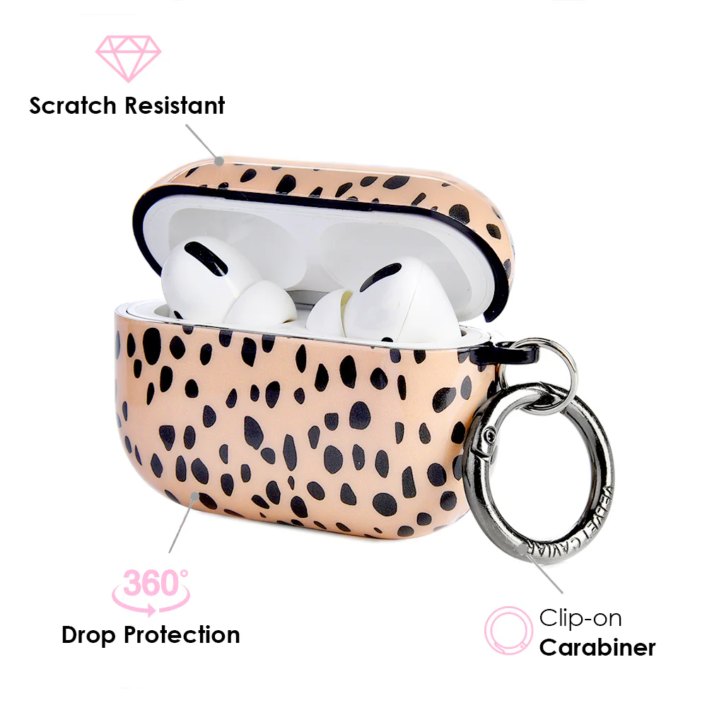 Spotted Nude Cheetah AirPods Case - Image 6