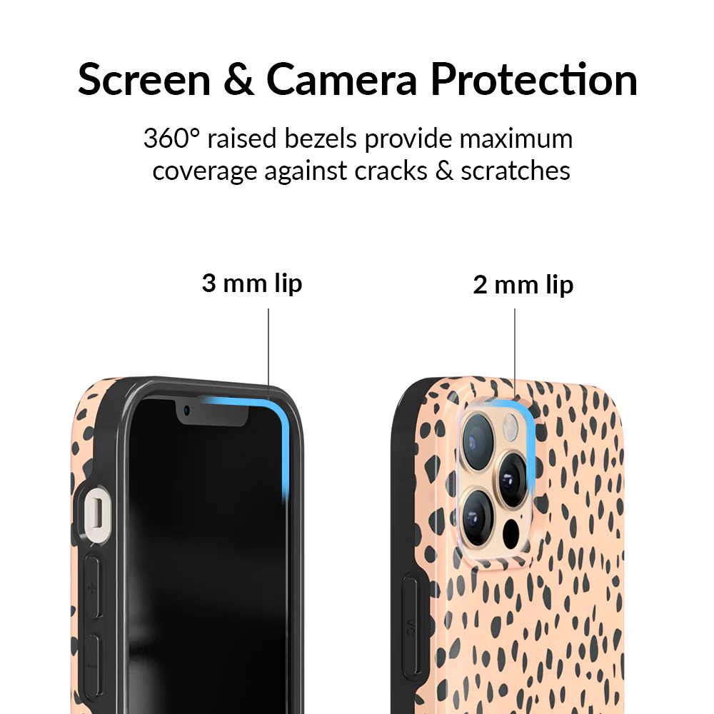 Spotted Nude Cheetah iPhone Case - Image 91